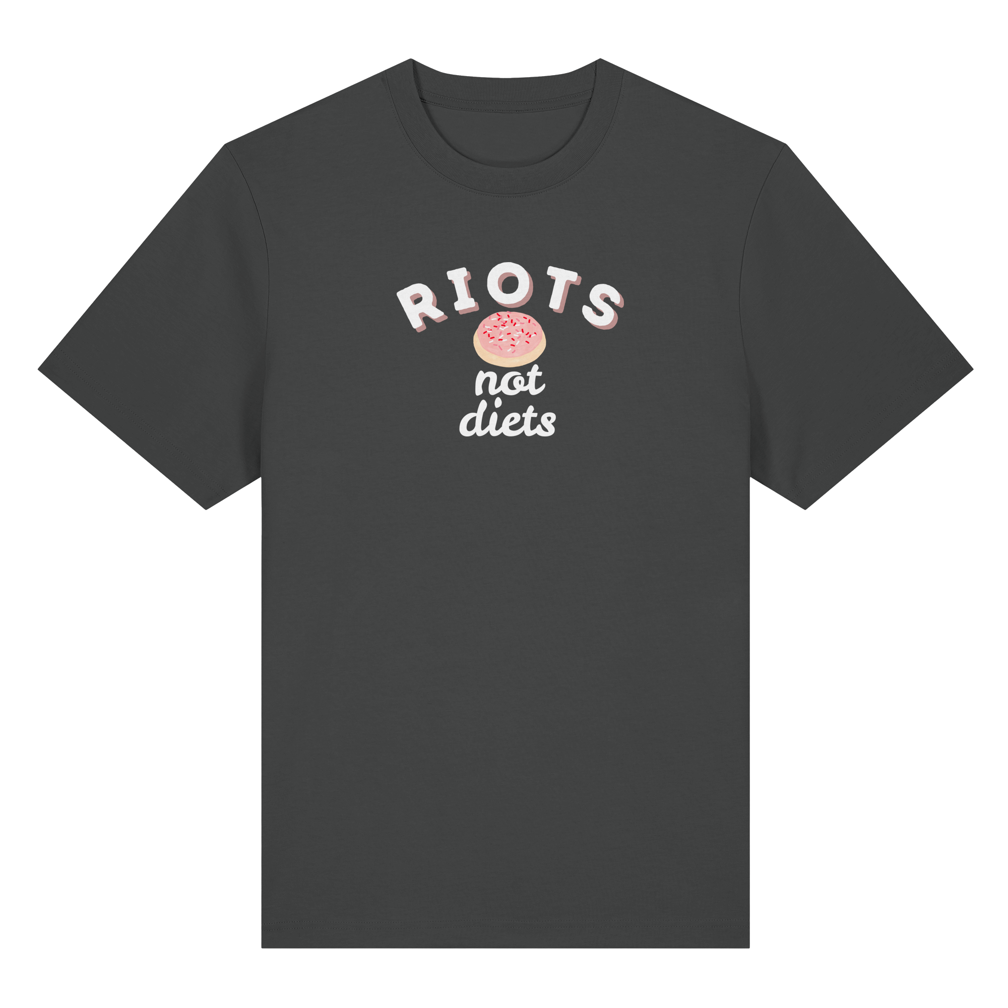 Riots not Diets - Organic Heavy T-Shirt