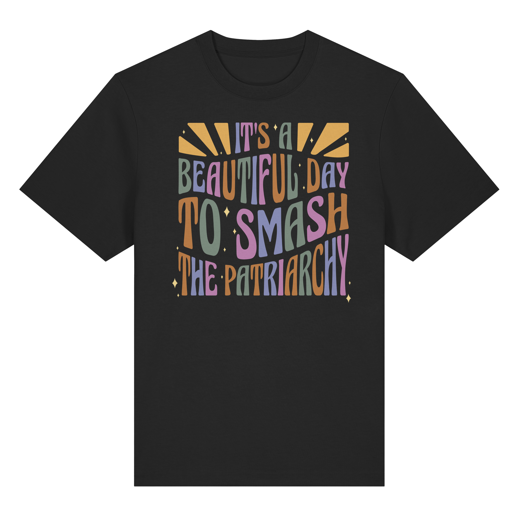 It's a Beautiful Day to Smash the Patriarchy - Heavy T-Shirt