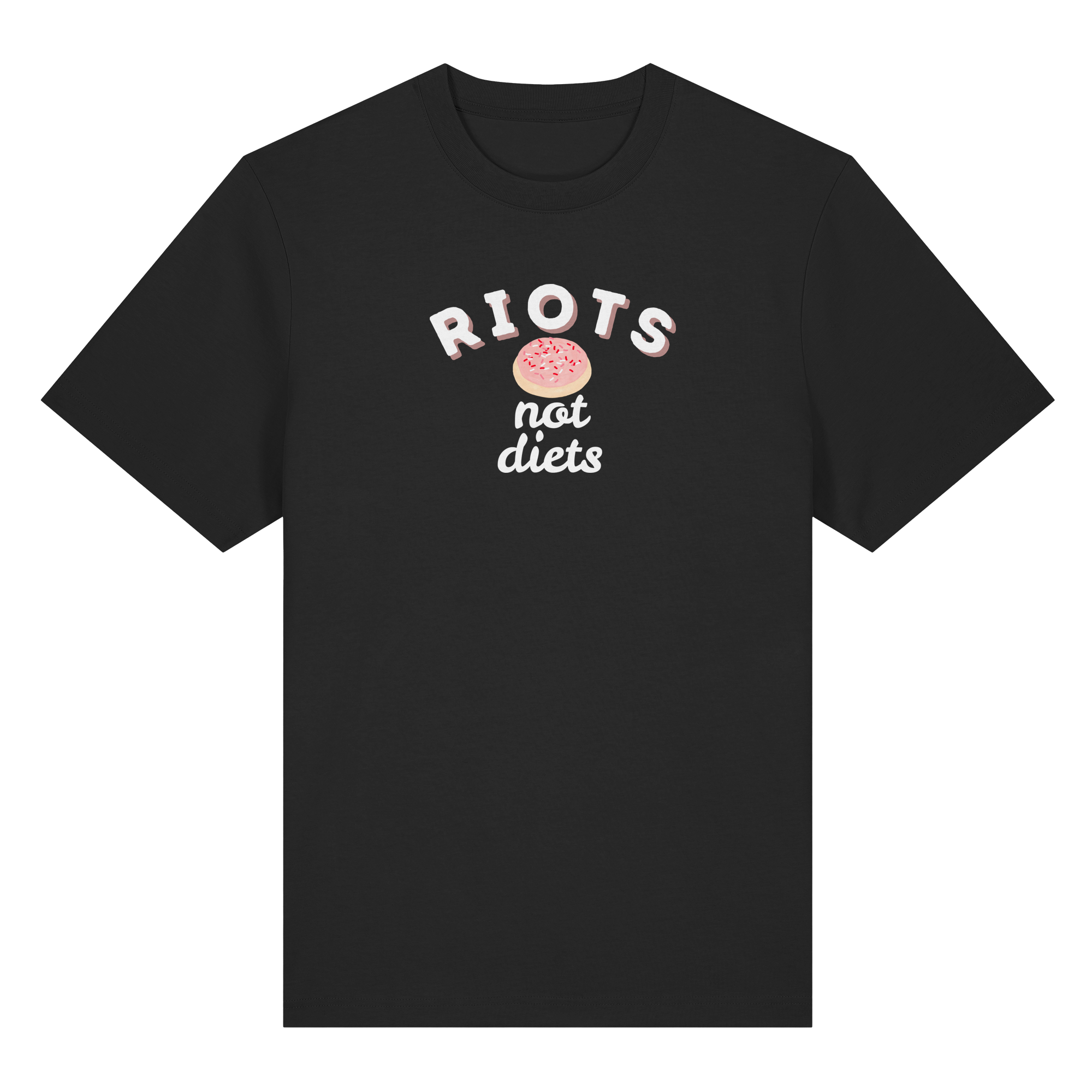 Riots not Diets - Organic Heavy T-Shirt