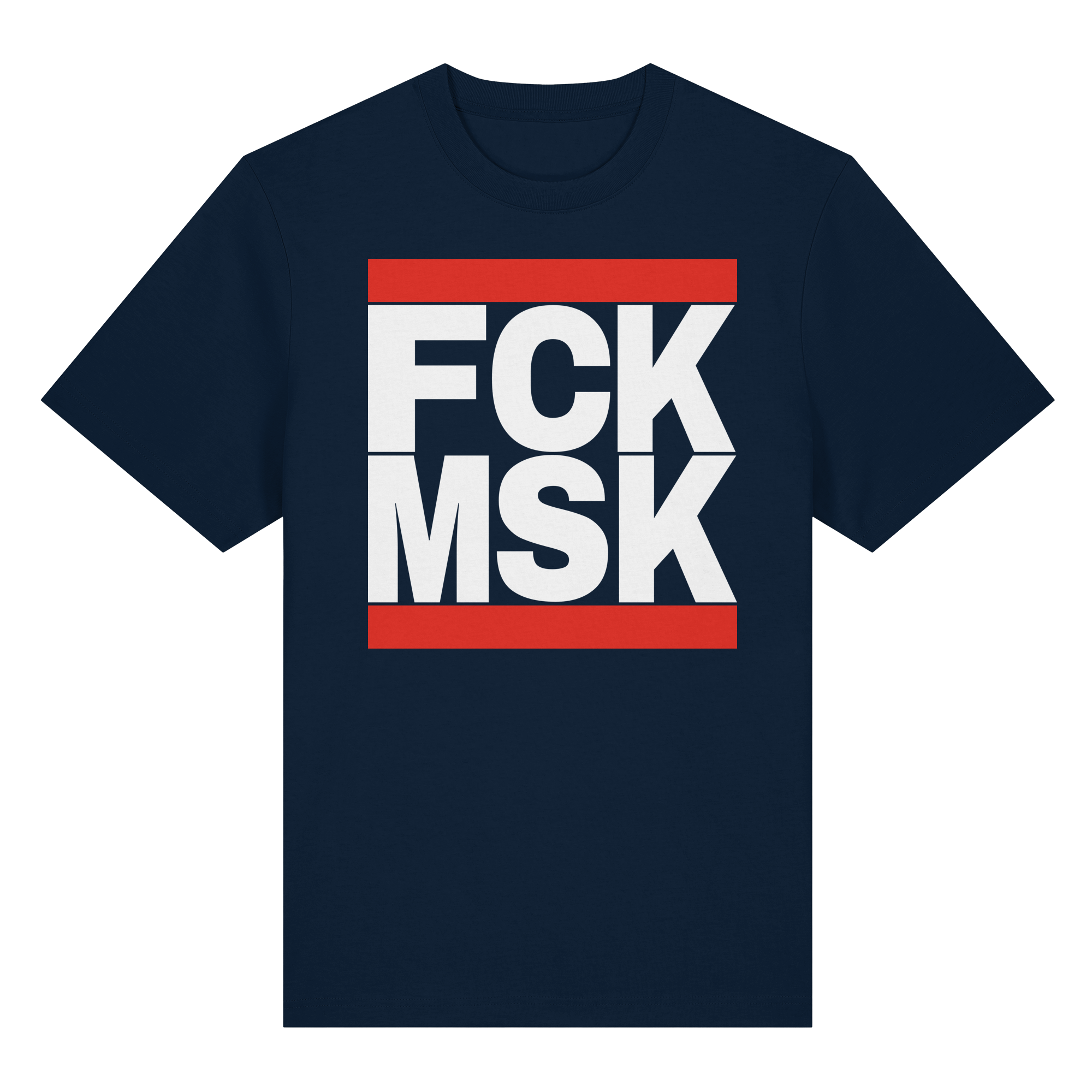 FCK MSK (weiße Schrift) - Heavy T-Shirt