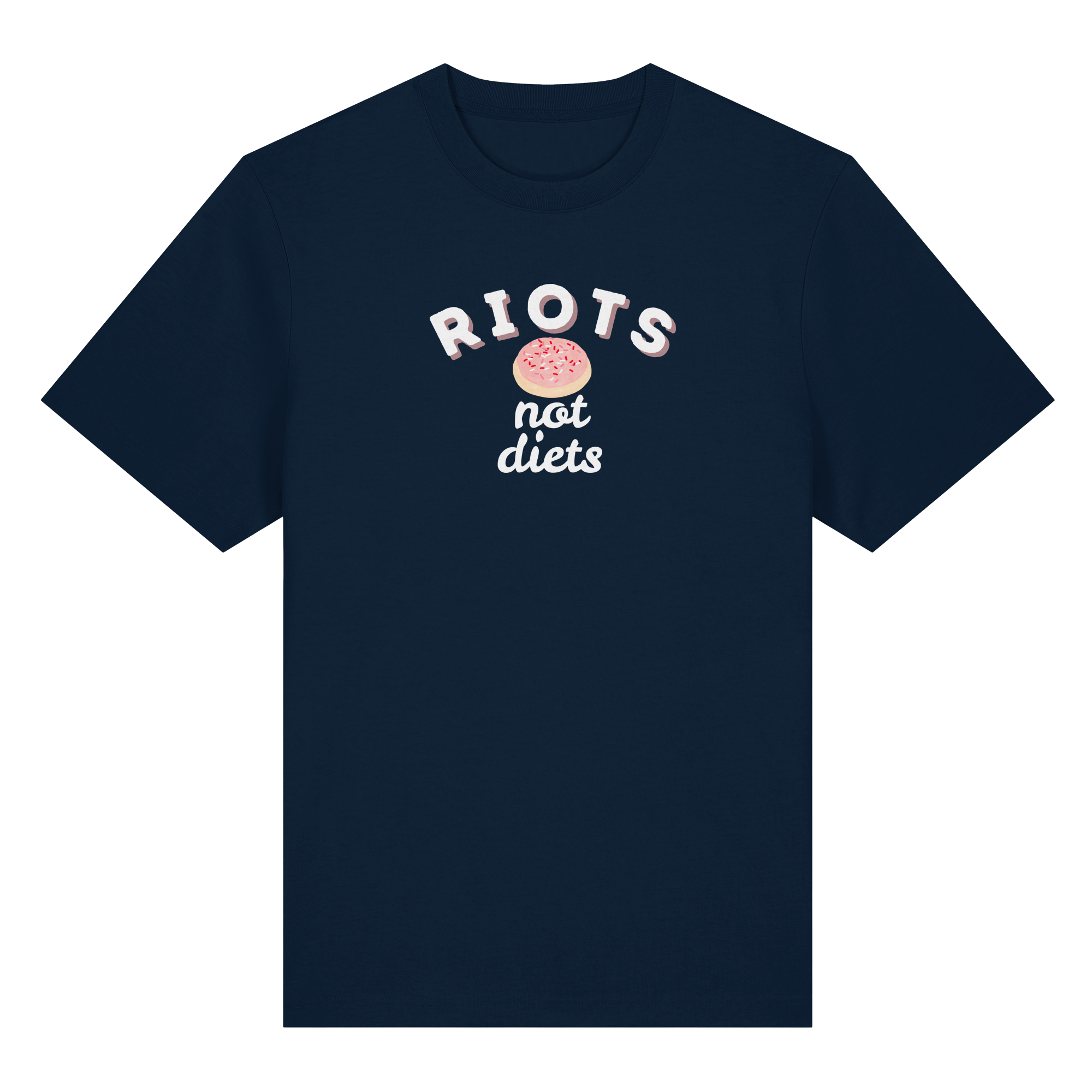 Riots not Diets - Organic Heavy T-Shirt