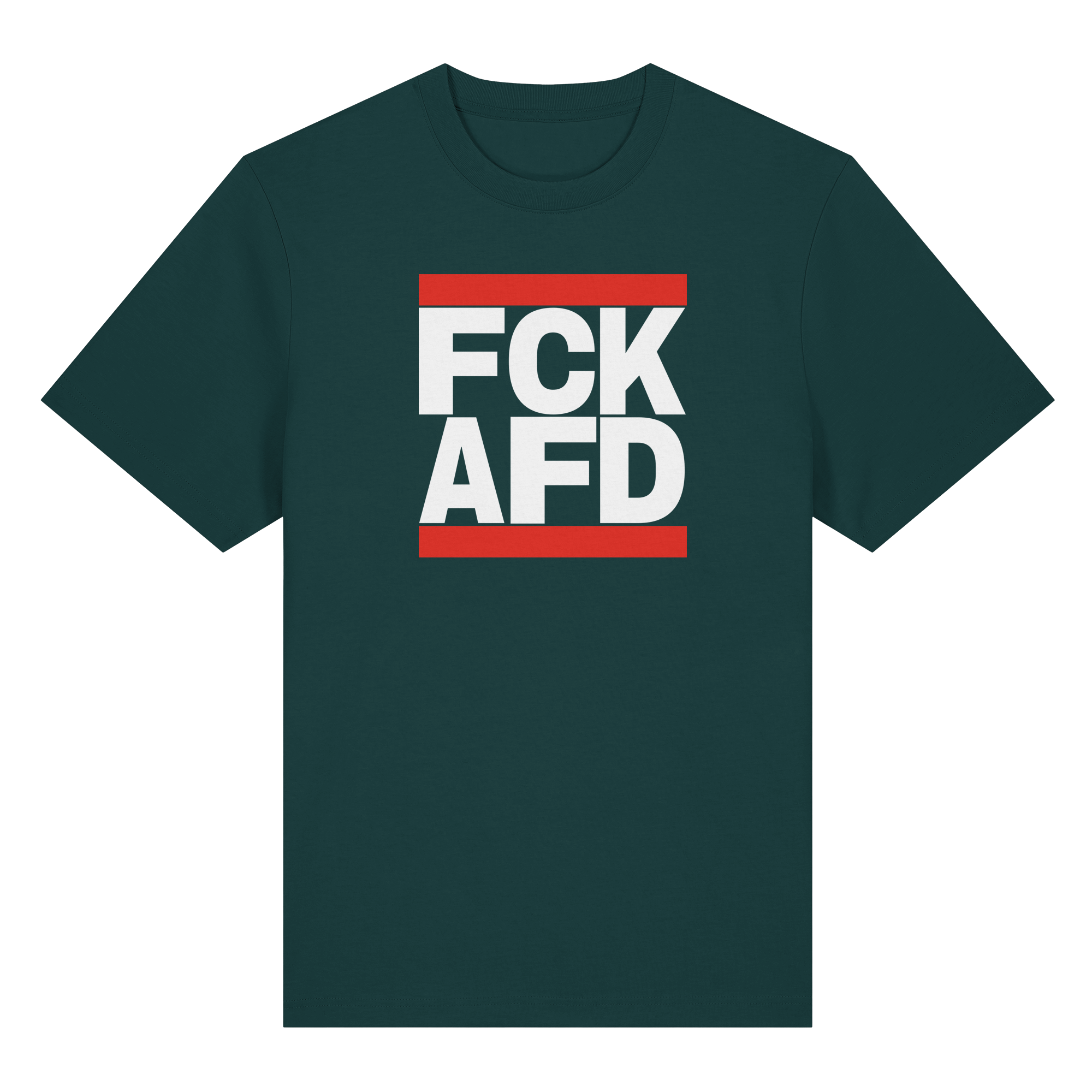 FCK AFD (weiße Schrift) - Heavy T-Shirt