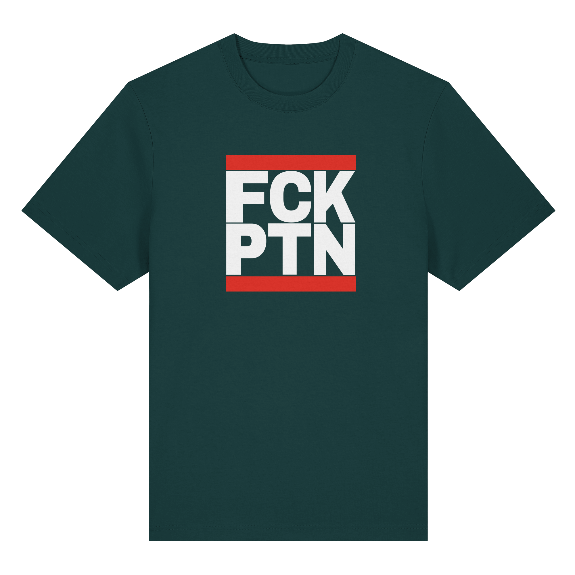 FCK PTN (weiße Schrift) - Organic Heavy T-Shirt