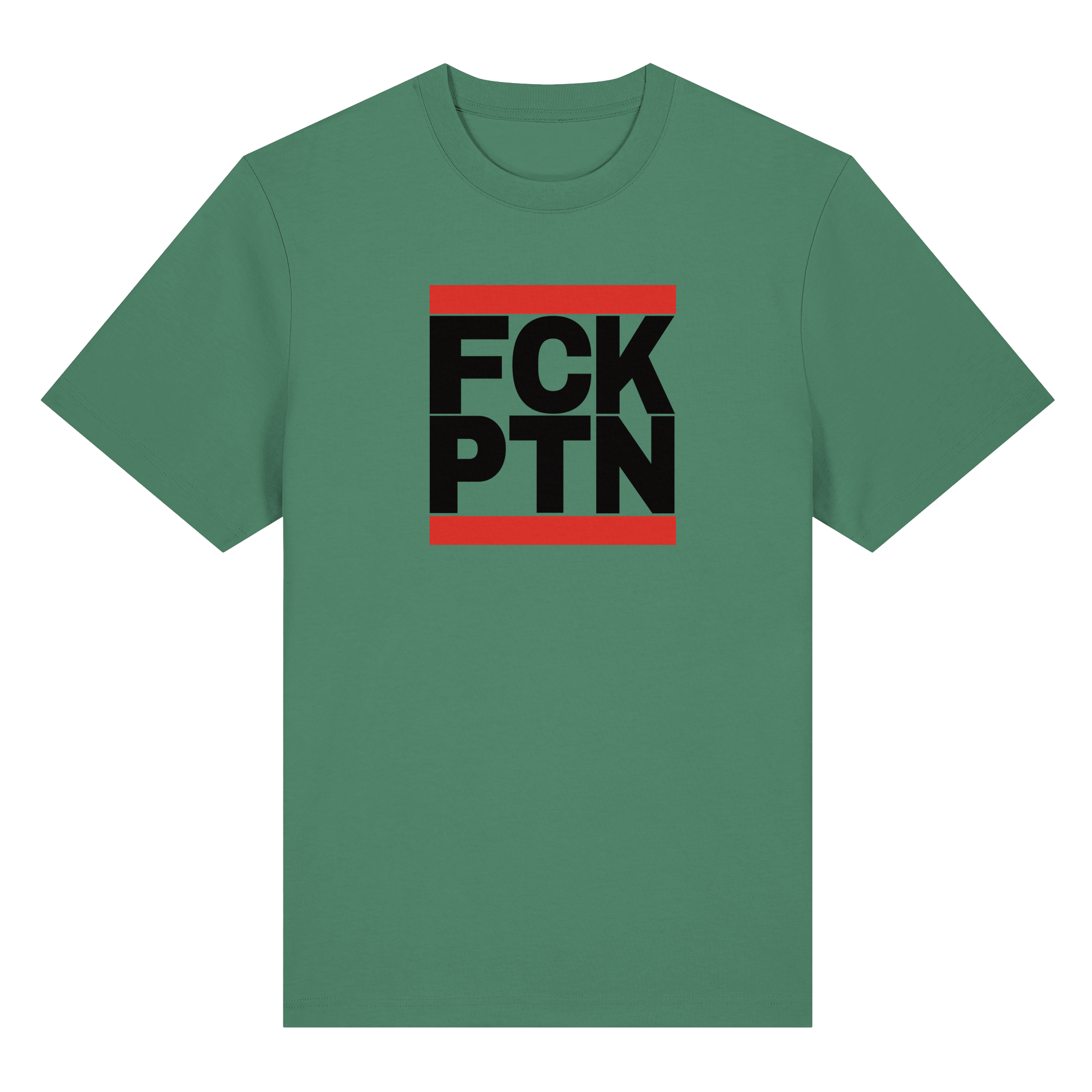 FCK PTN (schwarze Schrift) - Organic Heavy T-Shirt