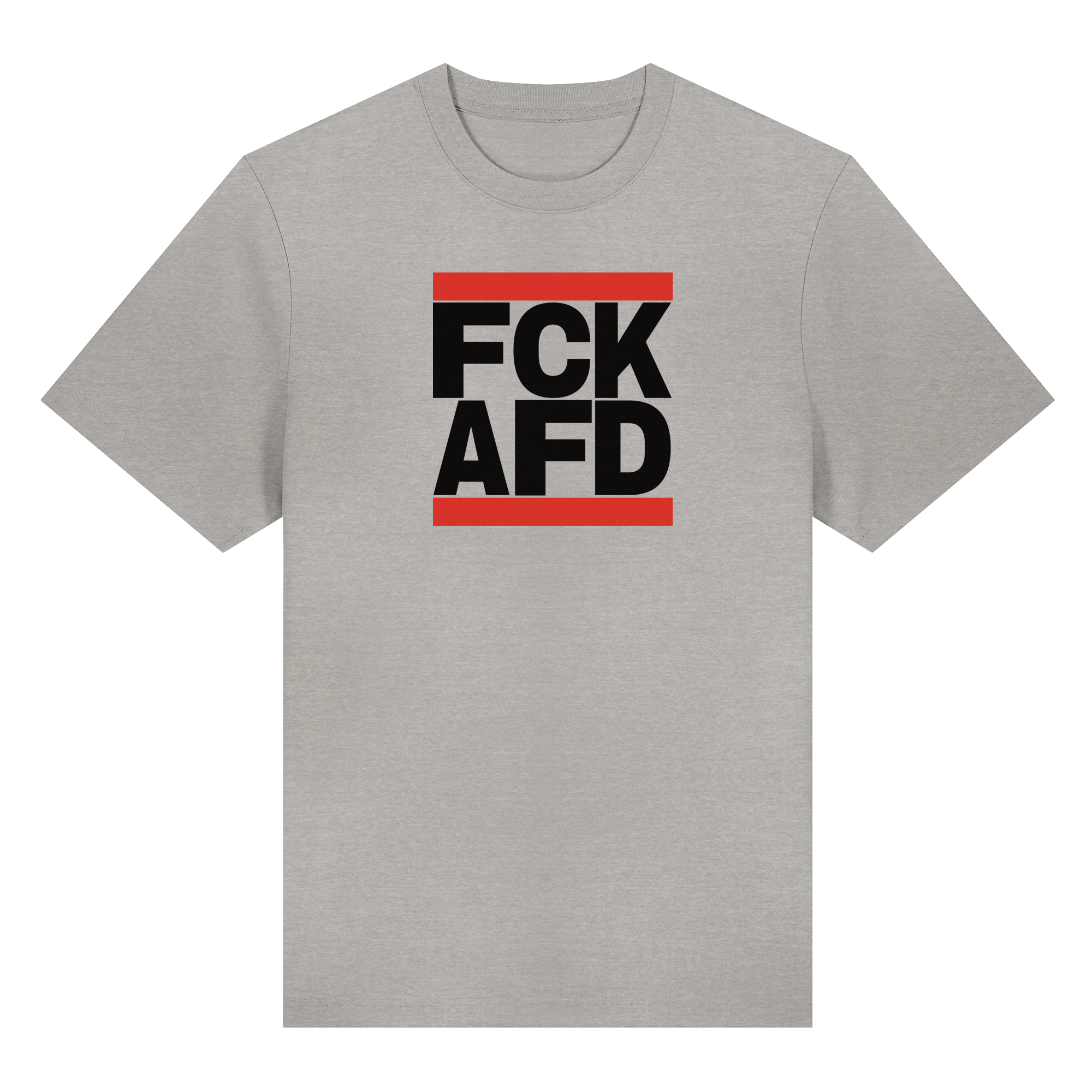 FCK AFD (schwarze Schrift) - Heavy T-Shirt