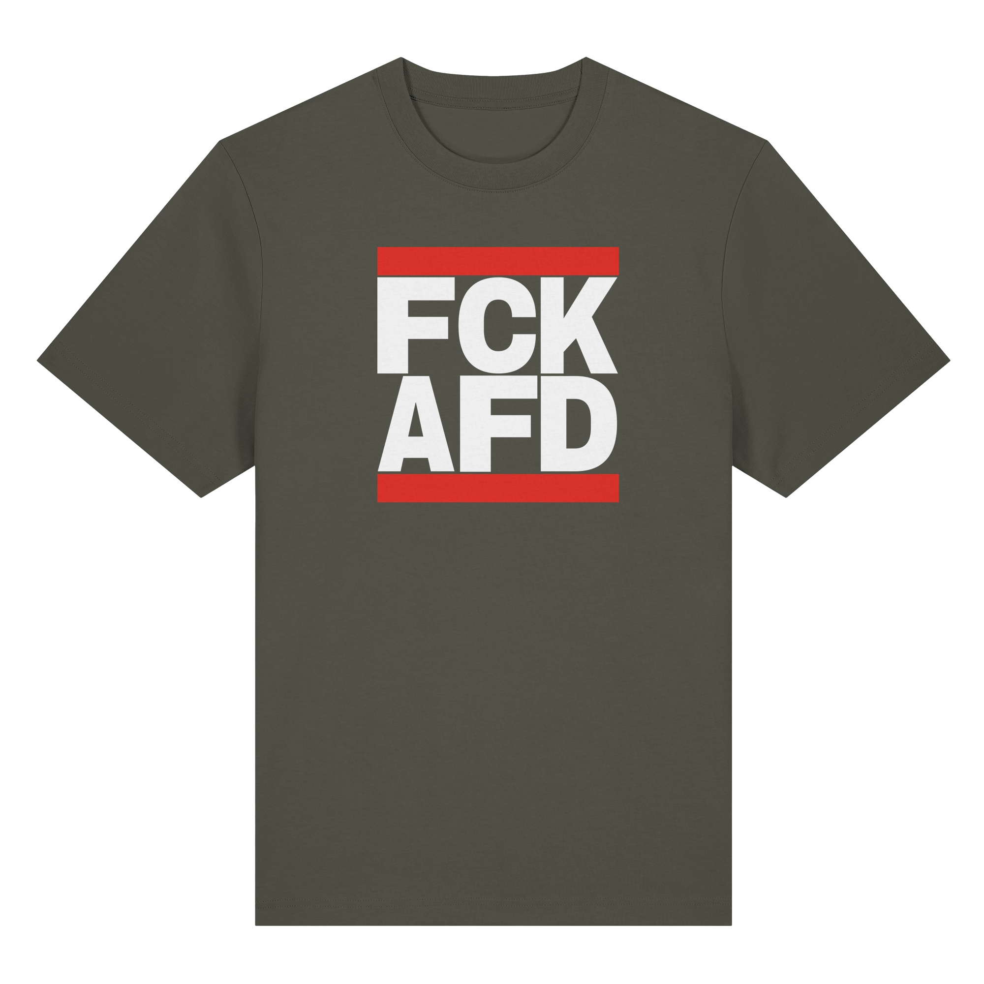 FCK AFD (weiße Schrift) - Heavy T-Shirt