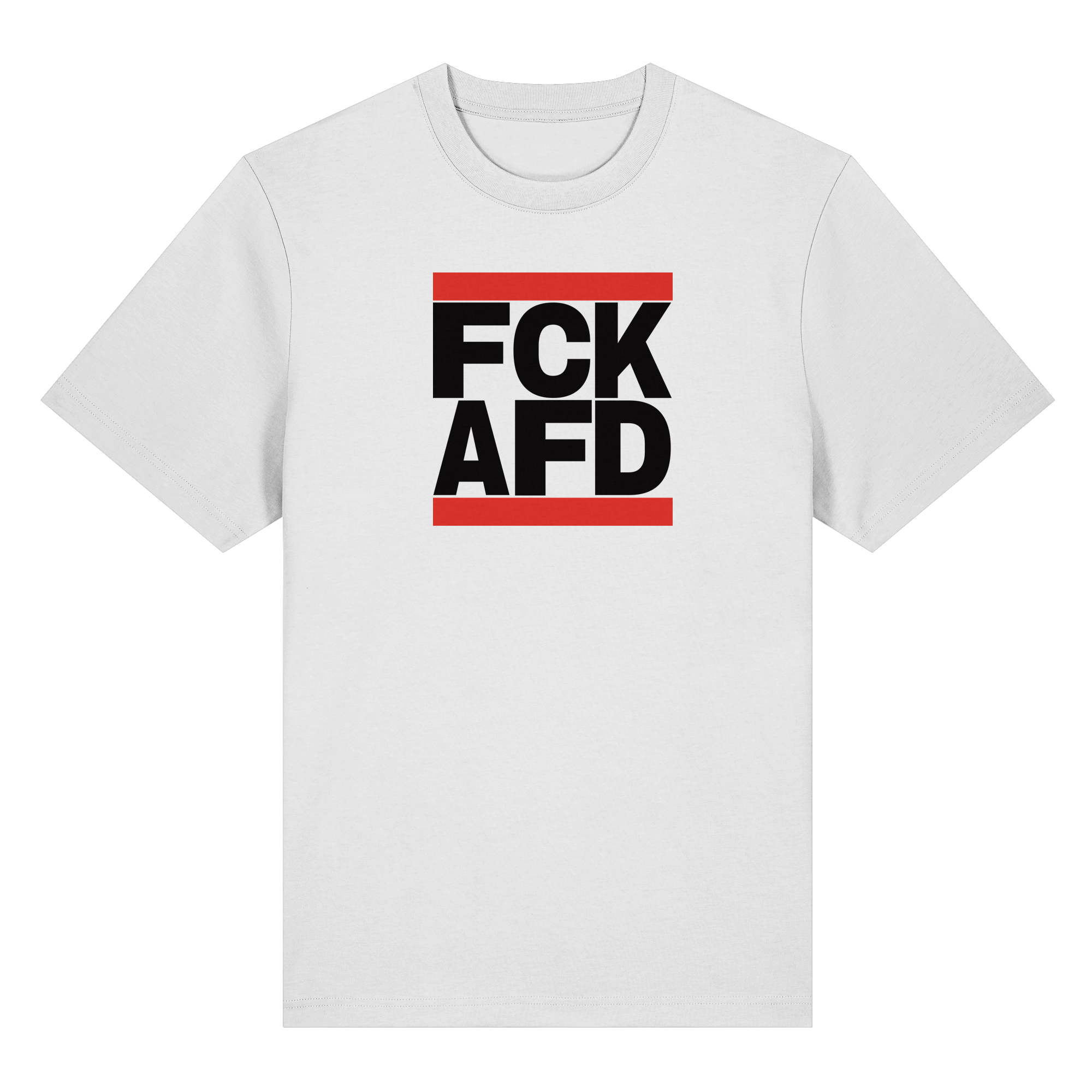 FCK AFD (schwarze Schrift) - Heavy T-Shirt