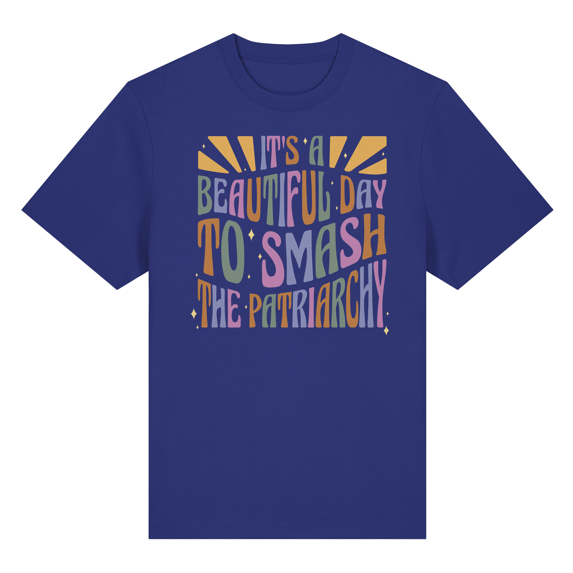 It's a Beautiful Day to Smash the Patriarchy - Heavy T-Shirt