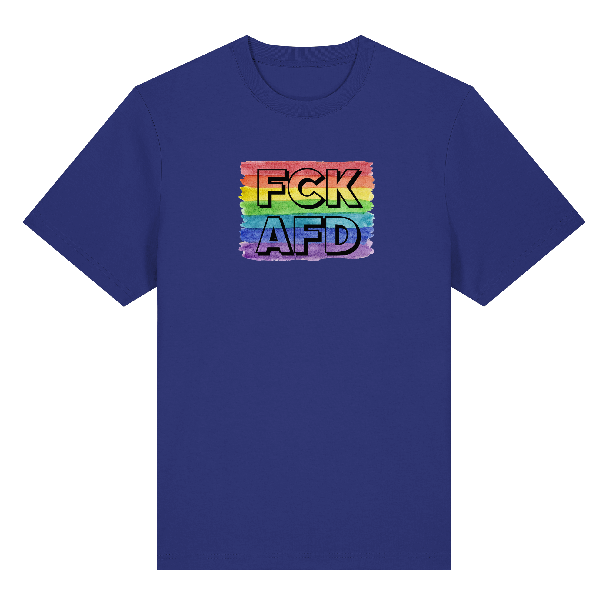 FCK AFD "Rainbow Resistance Edition" - Organic Heavy T-Shirt