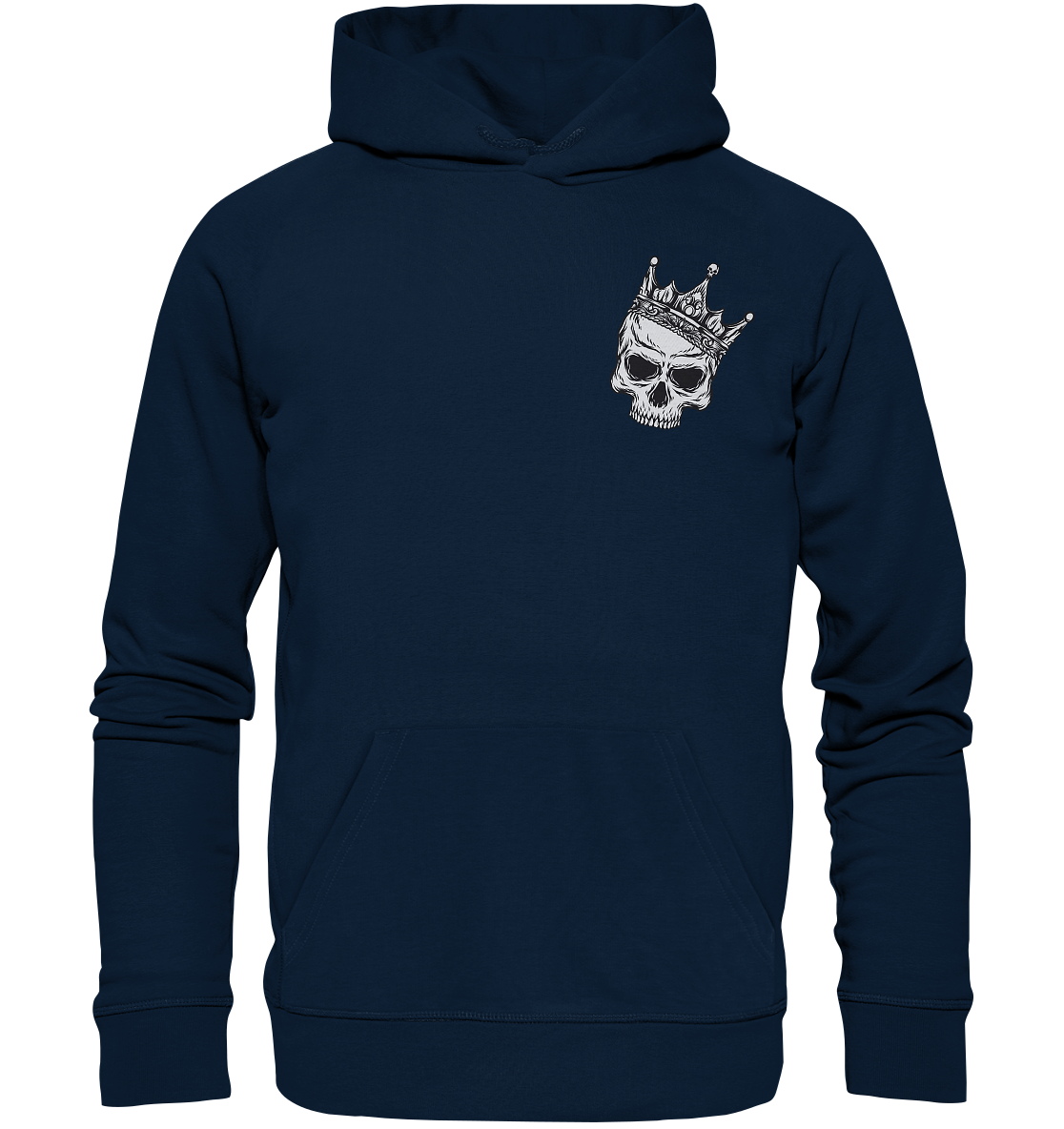 Eat the Rich "Skull Edition" Backprint - Organic Hoodie