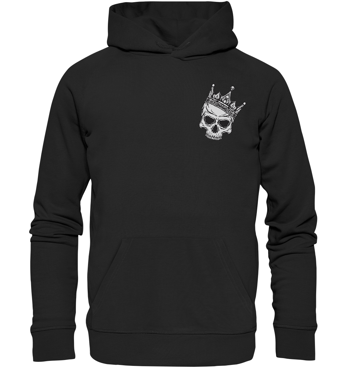 Eat the Rich "Skull Edition" Backprint - Organic Hoodie