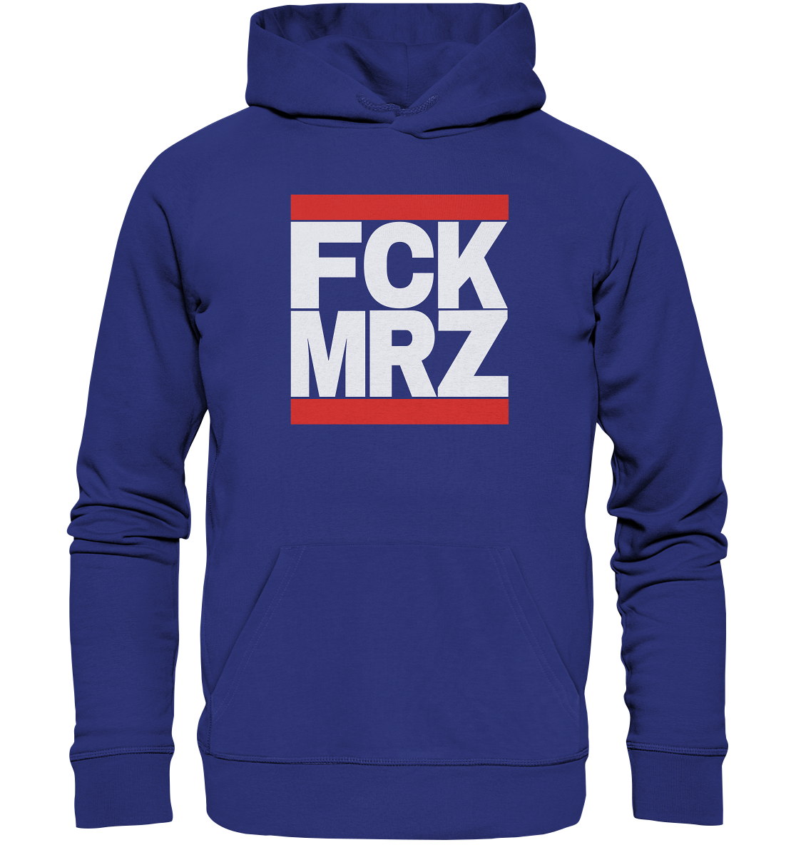 FCK MRZ (weiße Schrift) - Bio Hoodie