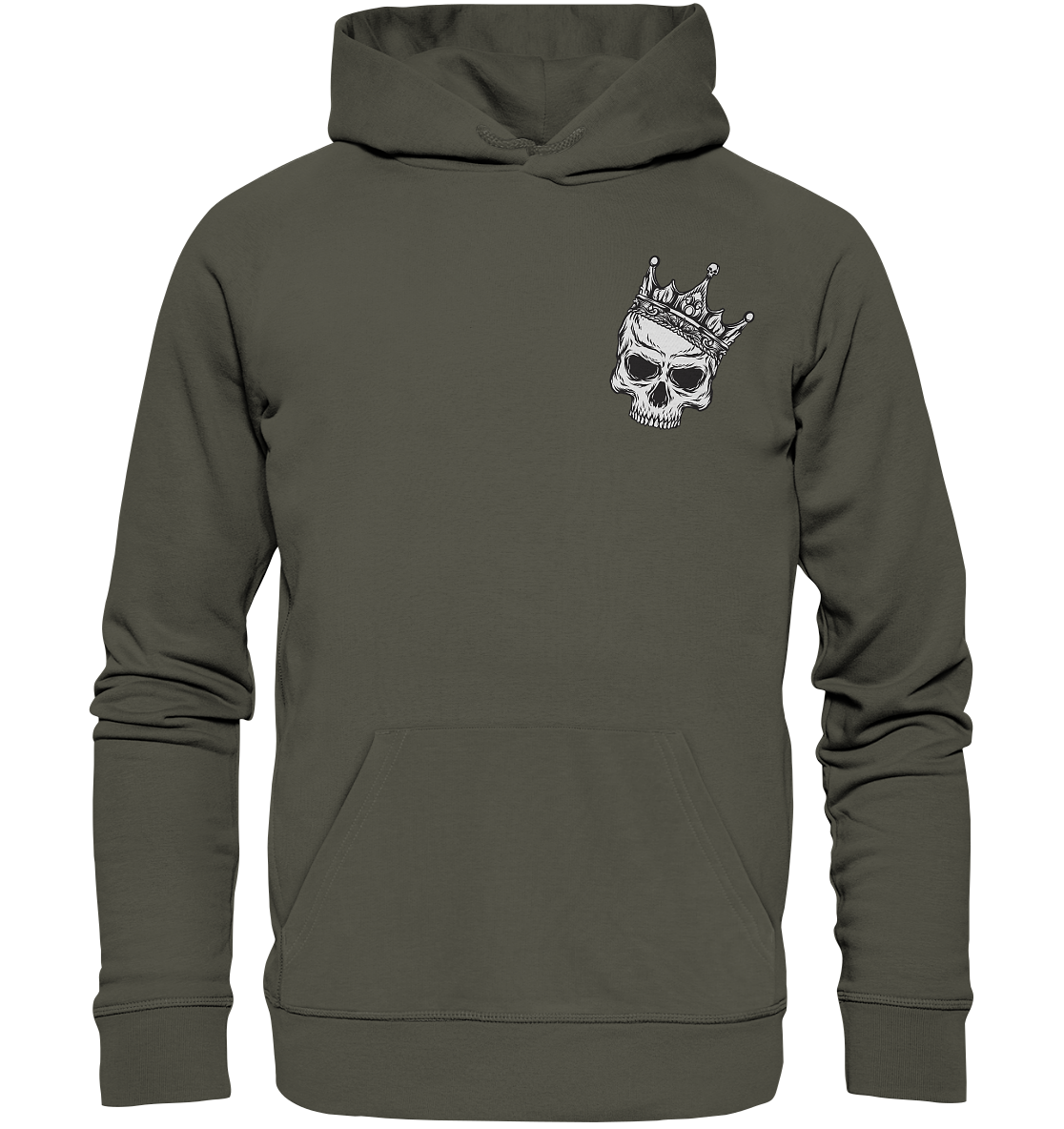 Eat the Rich "Skull Edition" Backprint - Organic Hoodie