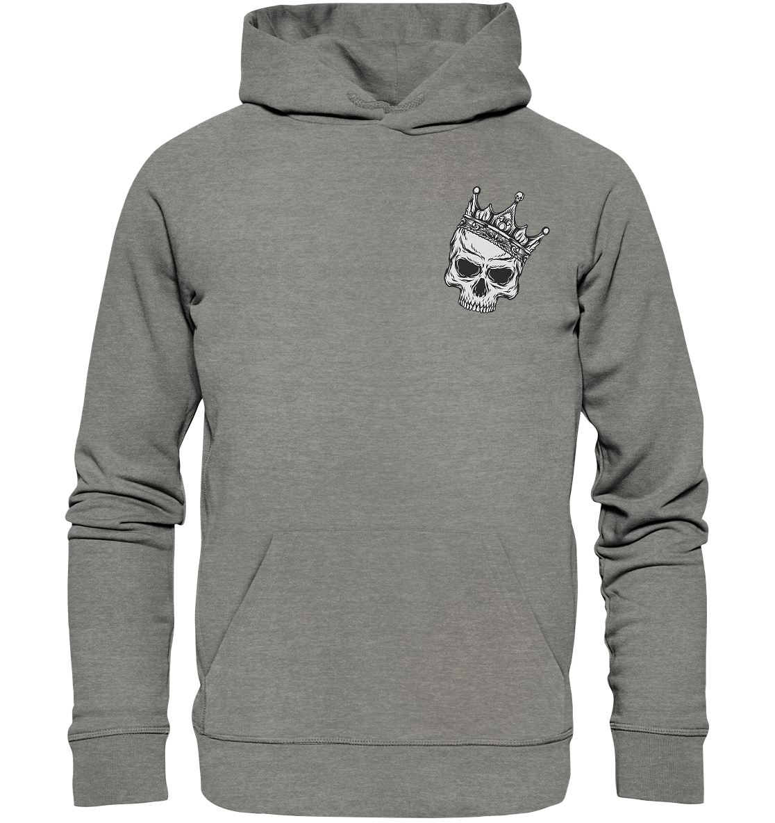 Eat the Rich "Skull Edition" Backprint - Organic Hoodie