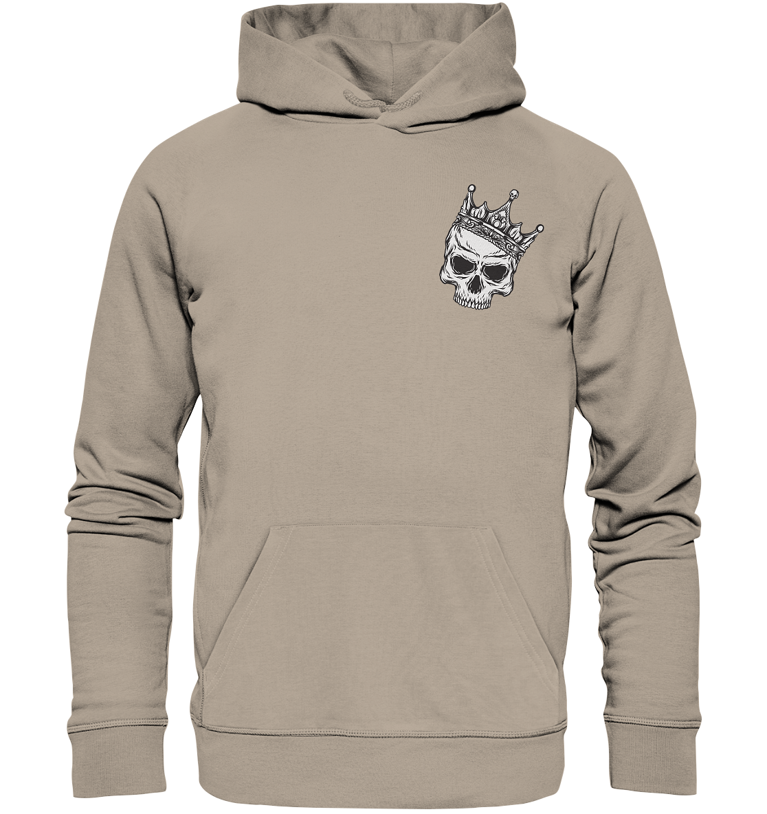 Eat the Rich "Skull Edition" Backprint - Organic Hoodie