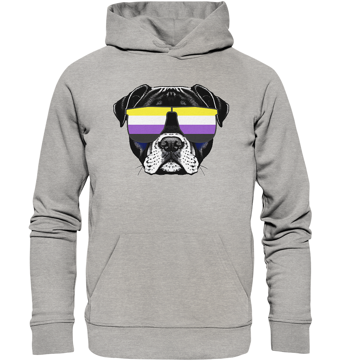 Nonbinary Doggo - Organic Hoodie