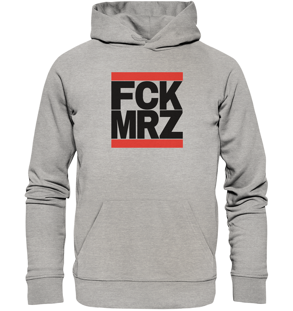 FCK MRZ (schwarze Schrift) - Organic Hoodie