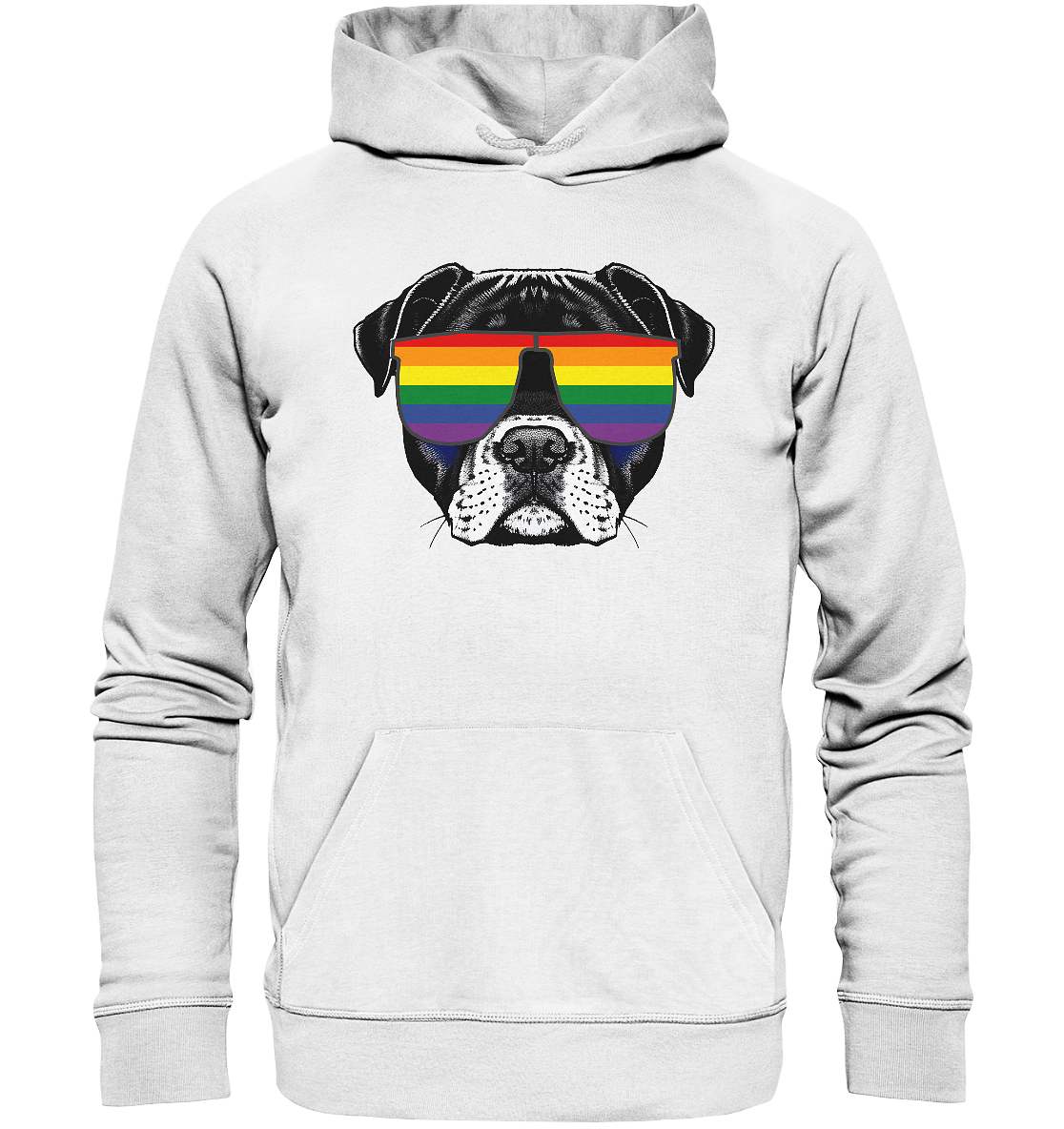 Regenbogen Doggo - Organic Hoodie