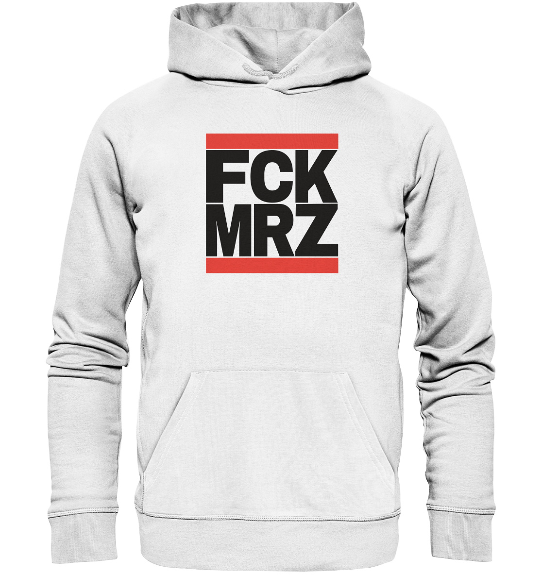 FCK MRZ (schwarze Schrift) - Organic Hoodie