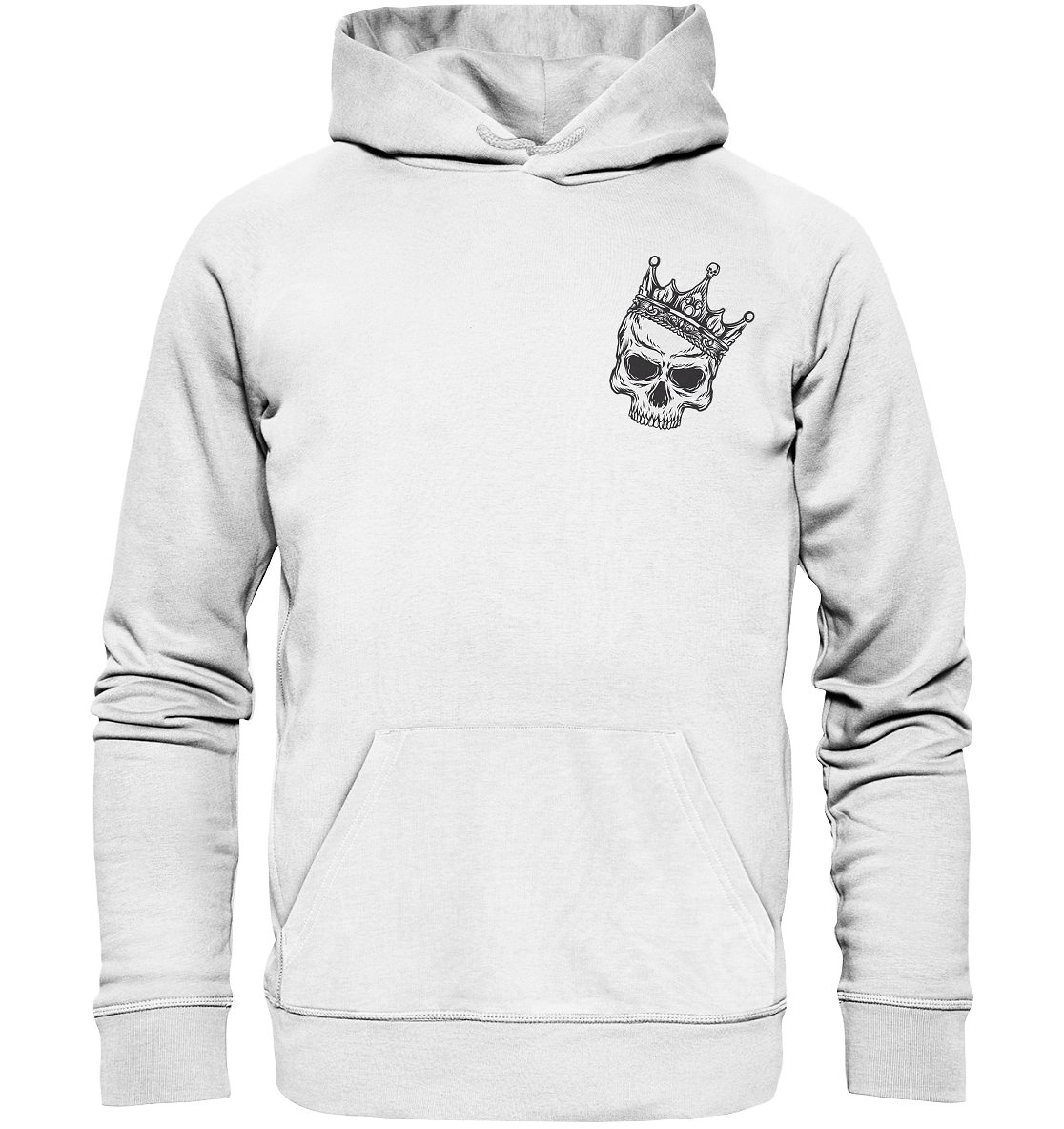 Eat the Rich "Skull Edition" Backprint - Organic Hoodie