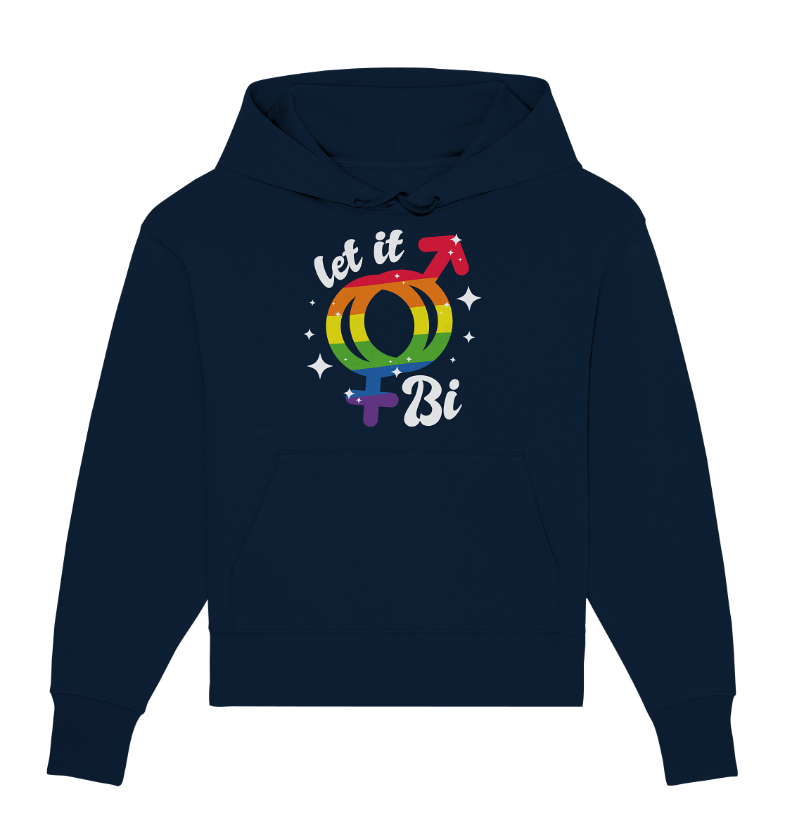 Let it Bi Oversize Hoodie