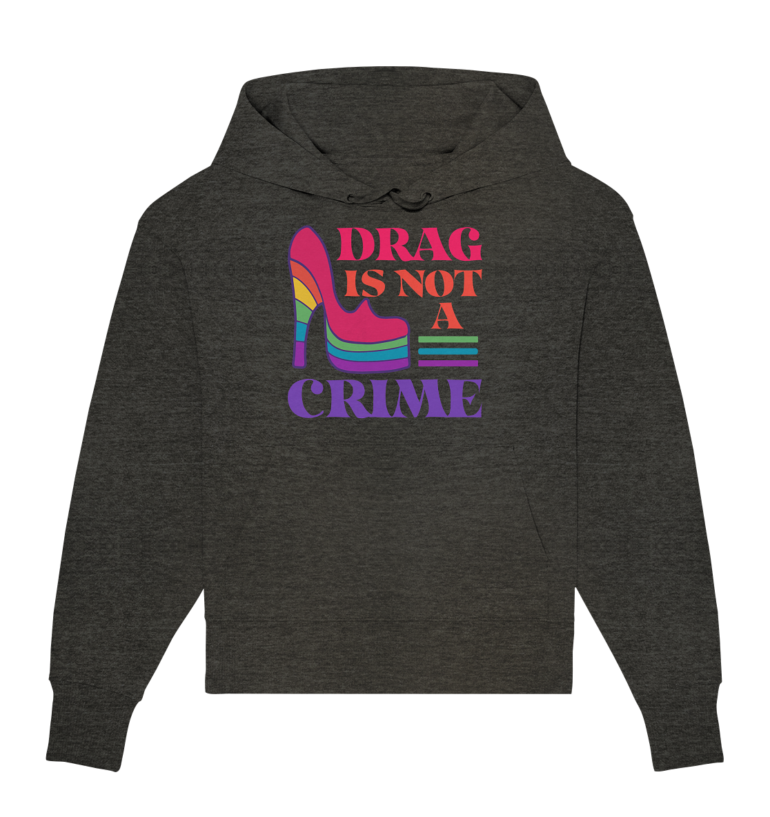 Drag is not a Crime Oversize Hoodie