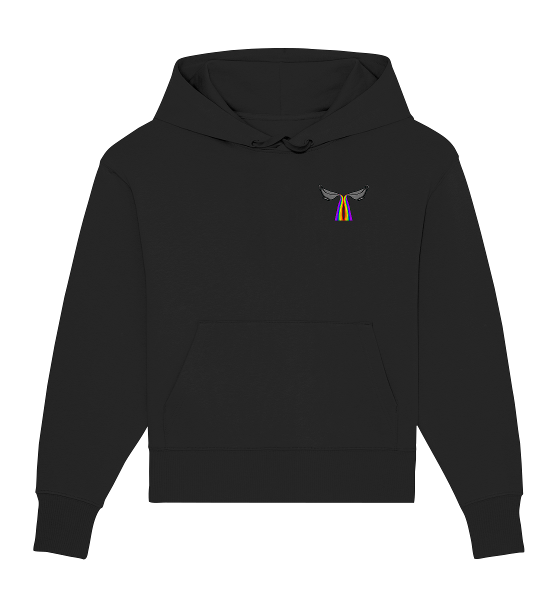 Regenbogen-Soße Twin Edition Oversize Hoodie