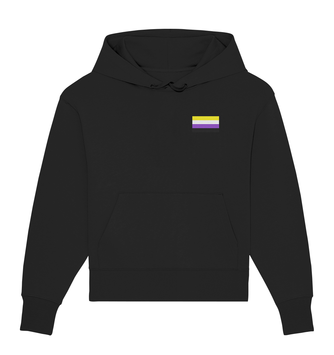 Nonbinary Pride Flag Oversize Hoodie