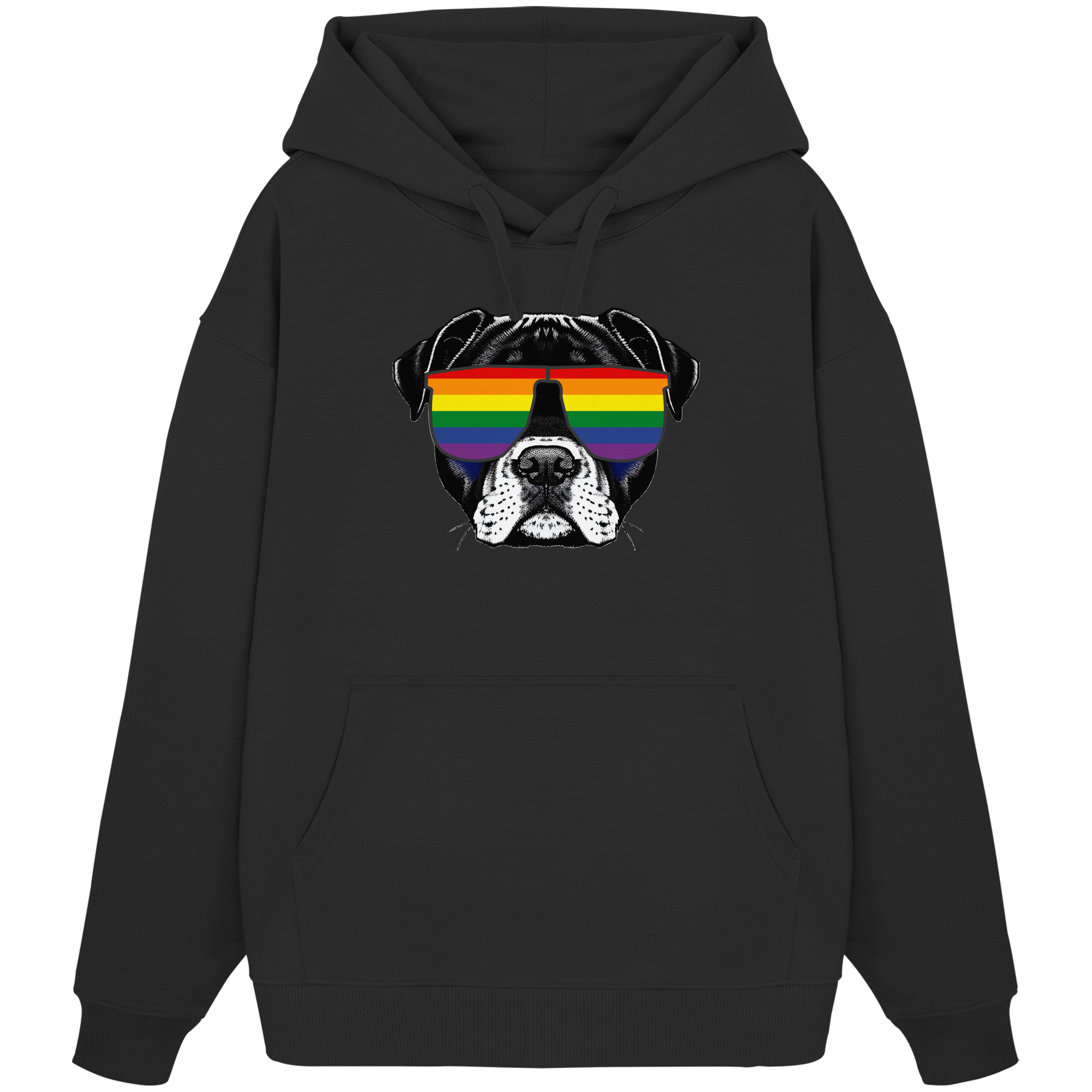 Regenbogen Doggo - Organic Oversize Hoodie