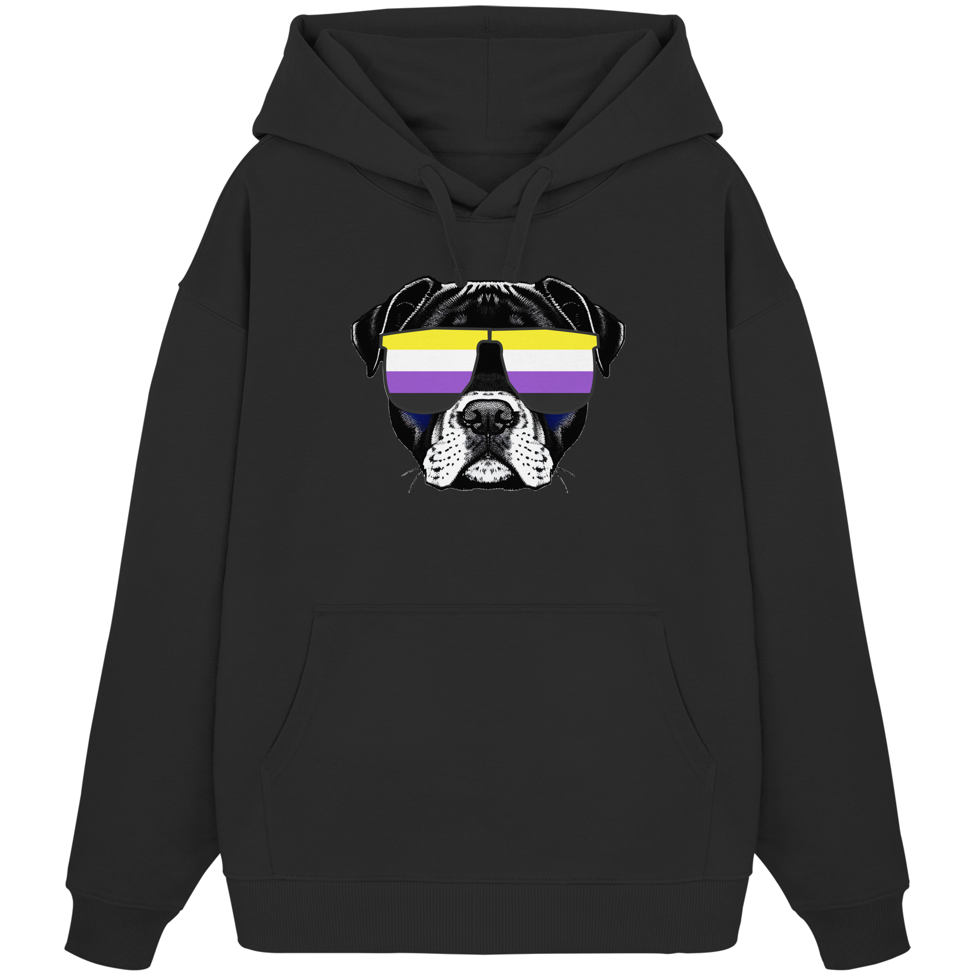 Nonbinary Doggo - Organic Oversize Hoodie