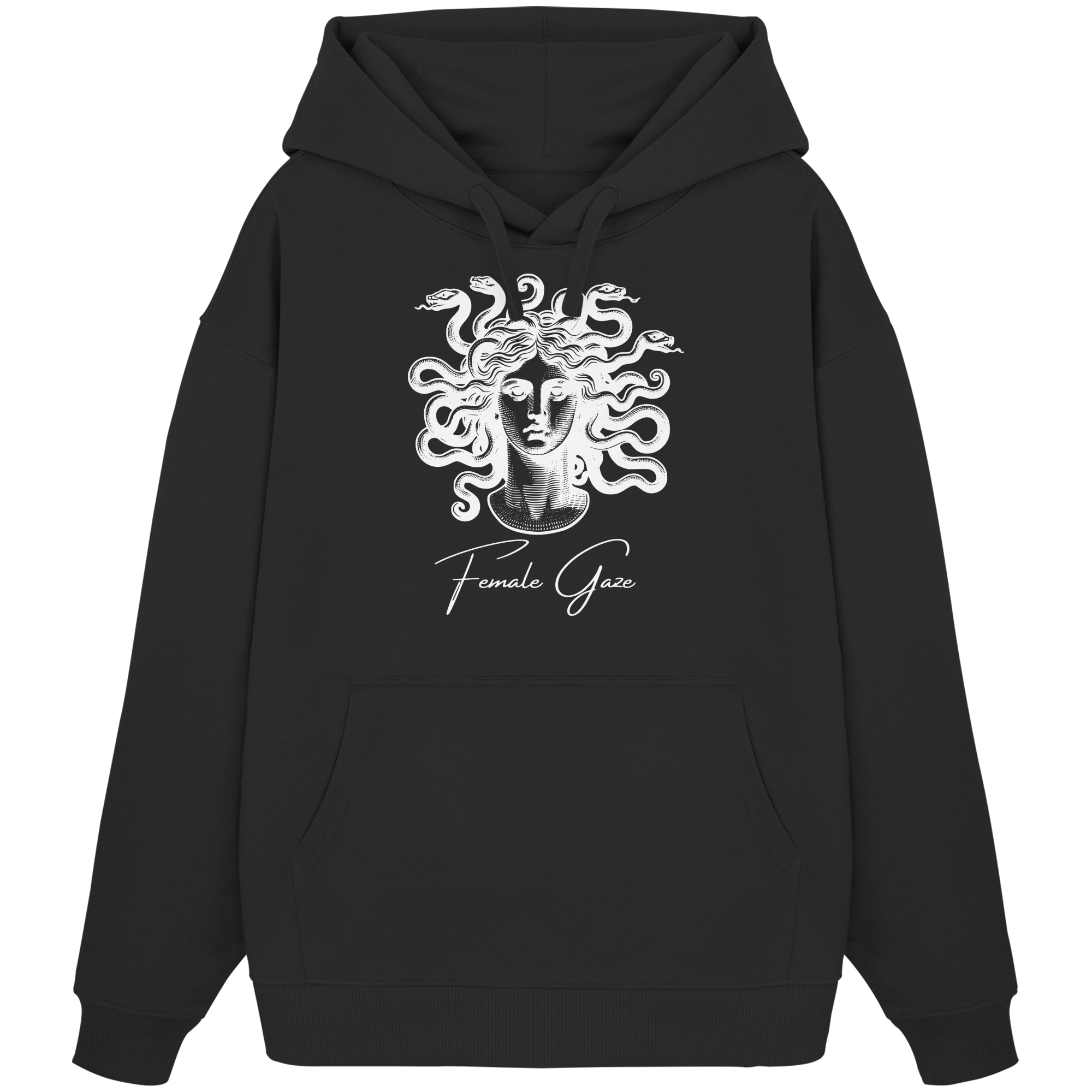 Female Gaze "Medusa Edition" - Organic Oversize Hoodie