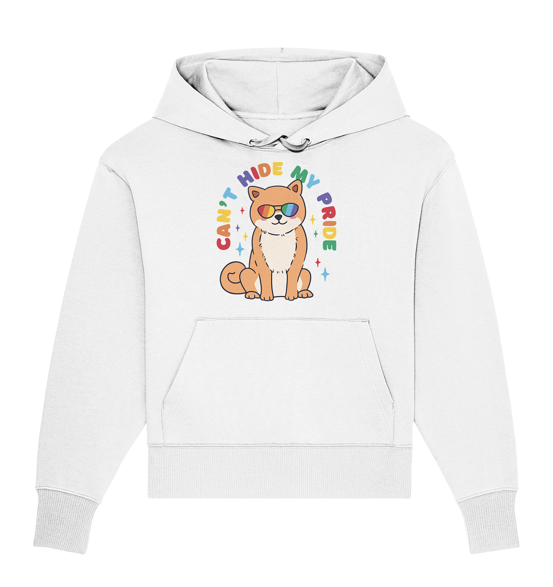 Can't Hide my Pride Doggo Oversize Hoodie