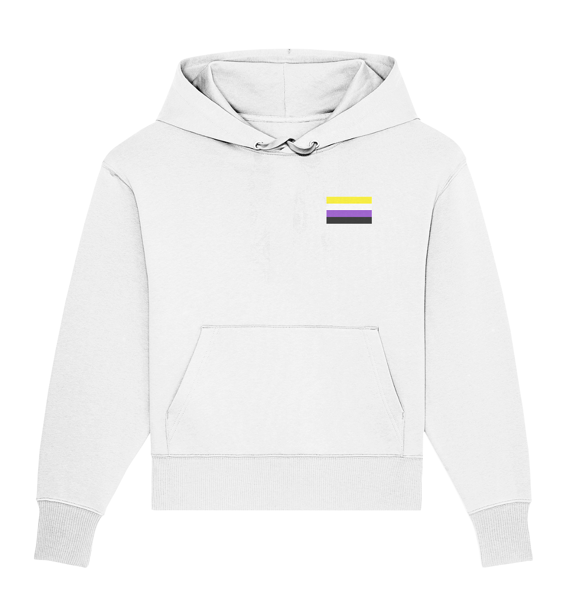 Nonbinary Pride Flag Oversize Hoodie