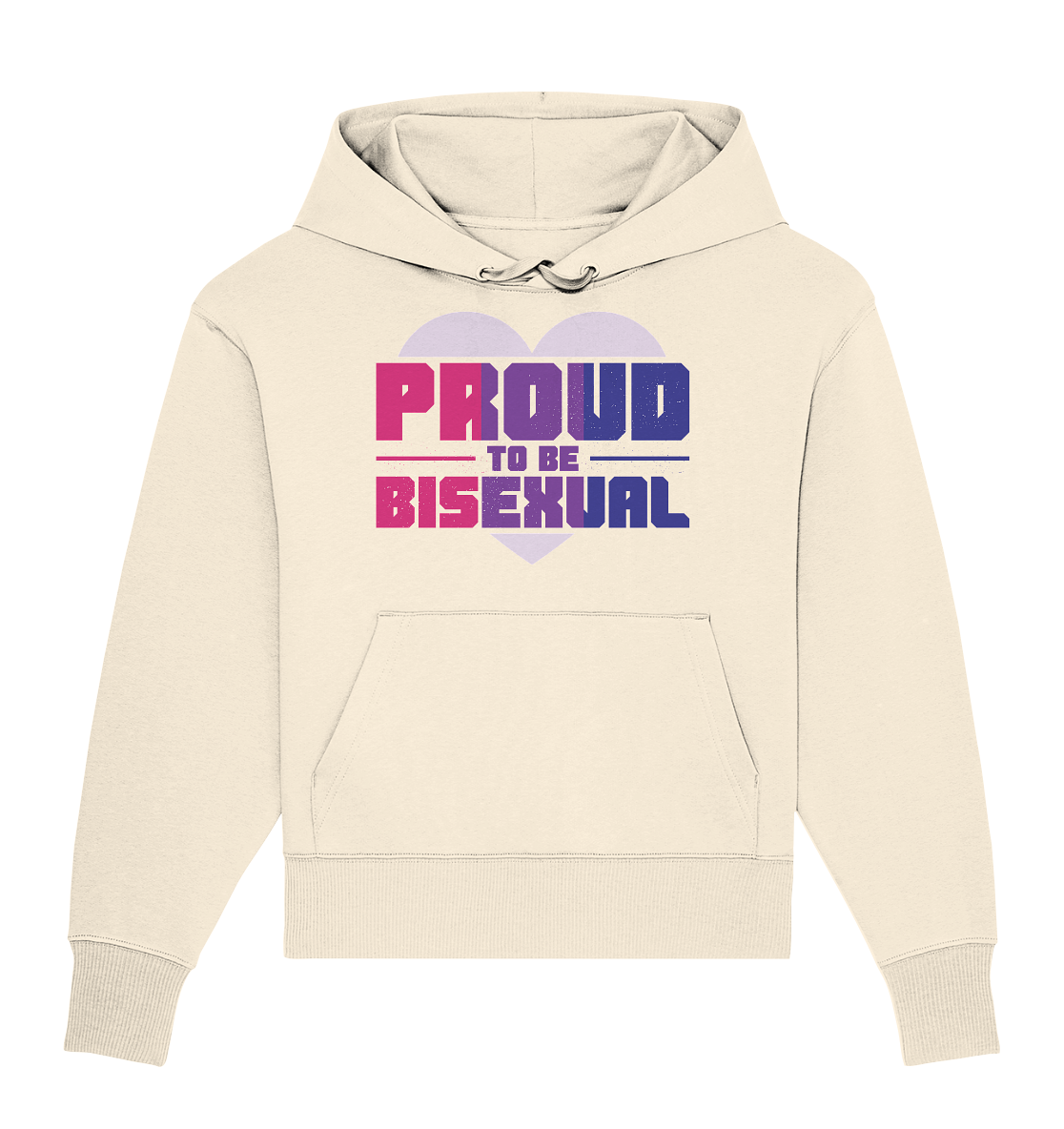 Proud to be Bisexual Oversize Hoodie