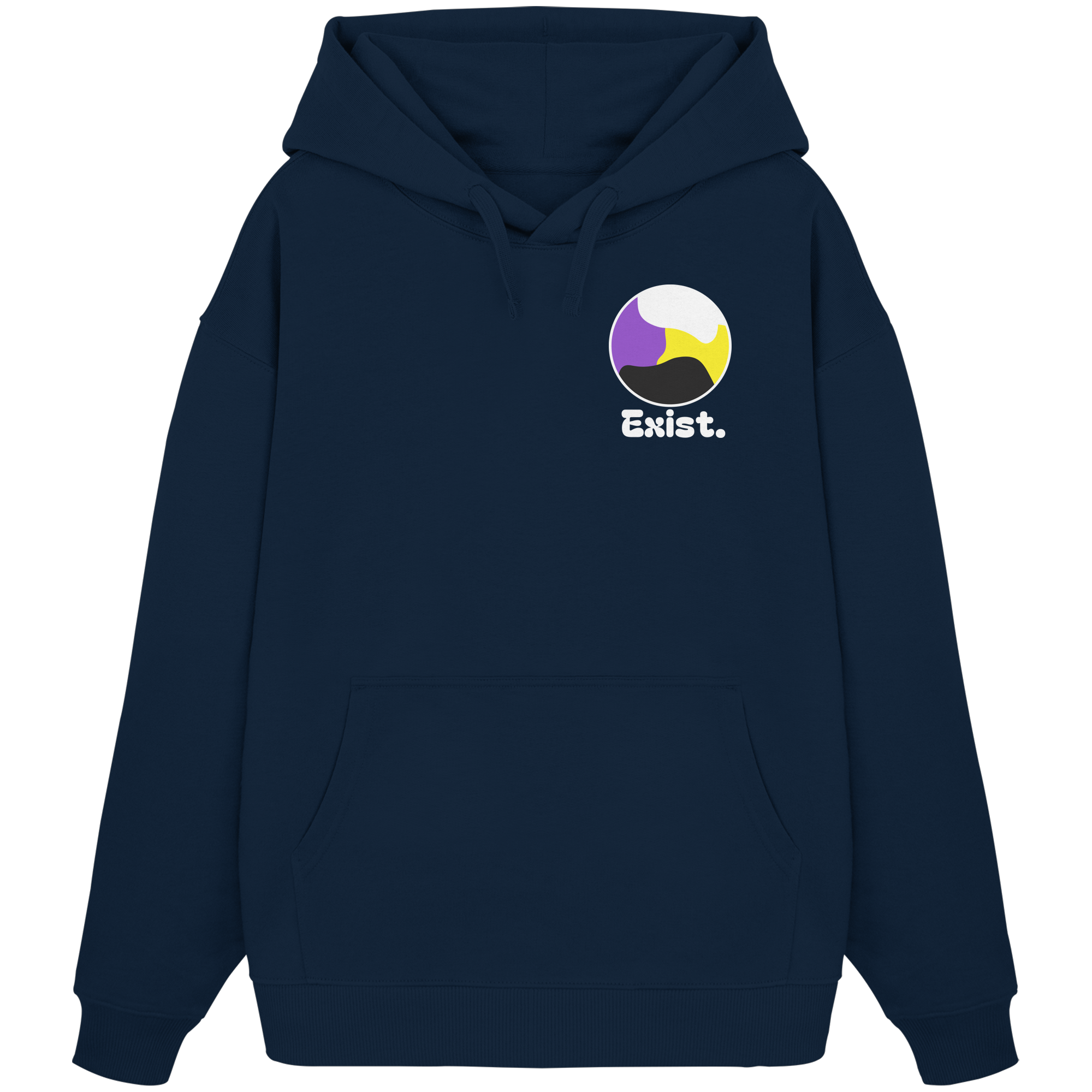 Exist "Nonbinary Edition" - Organic Oversize Hoodie