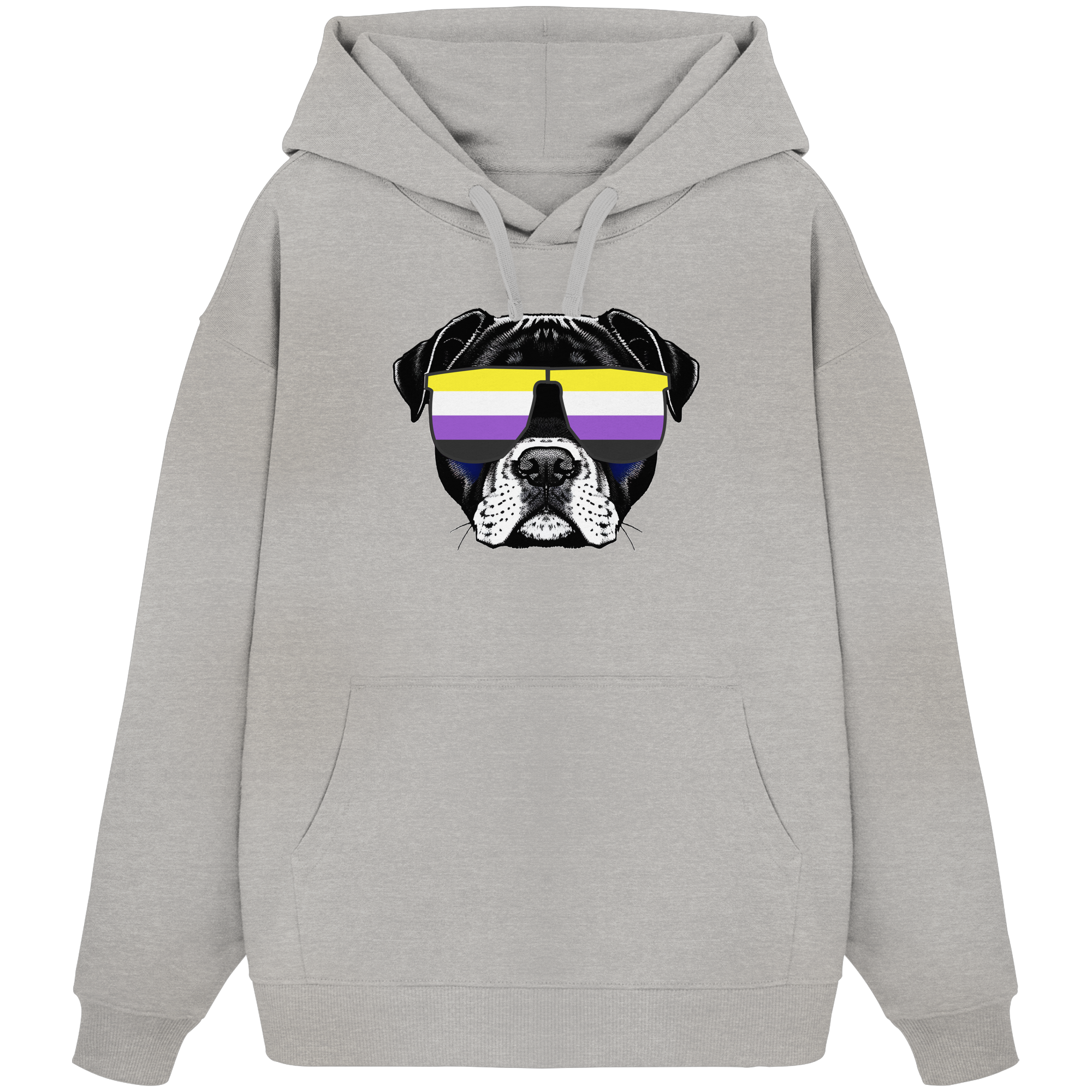 Nonbinary Doggo - Organic Oversize Hoodie