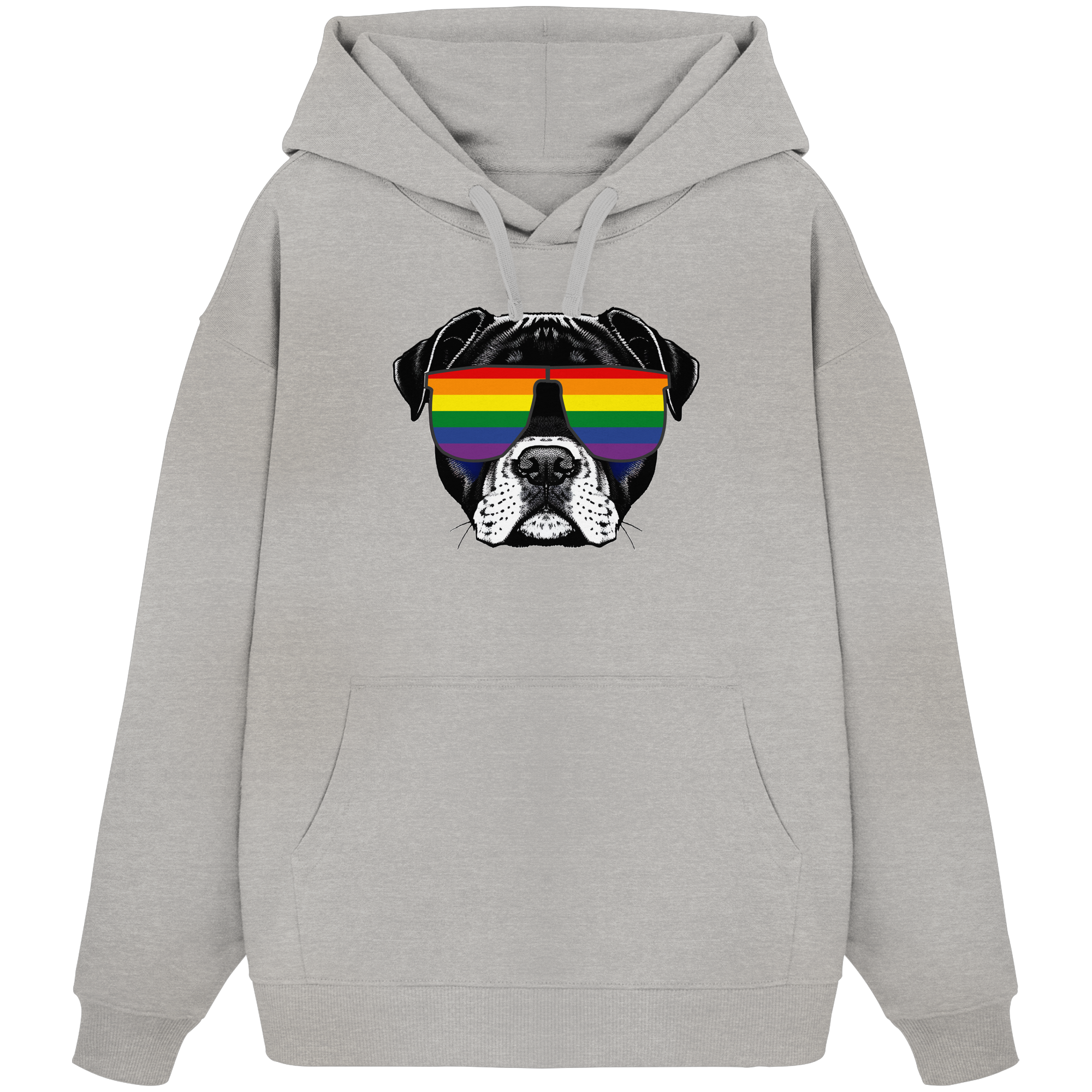 Regenbogen Doggo - Organic Oversize Hoodie