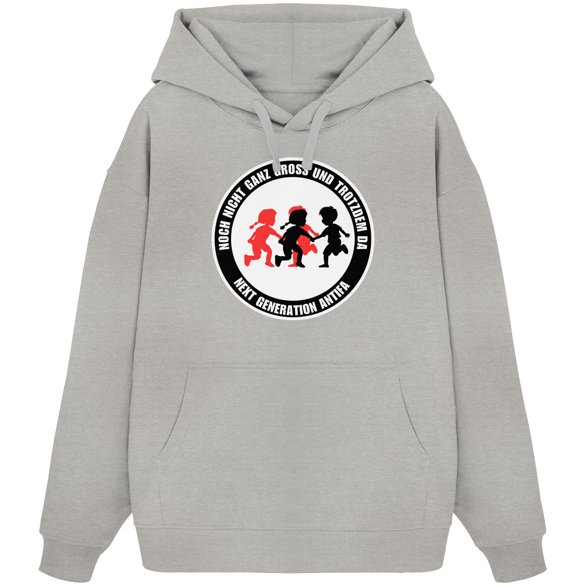 Noch nicht ganz gross und trotzdem da: Next Generation Antifa - Organic Oversize Hoodie