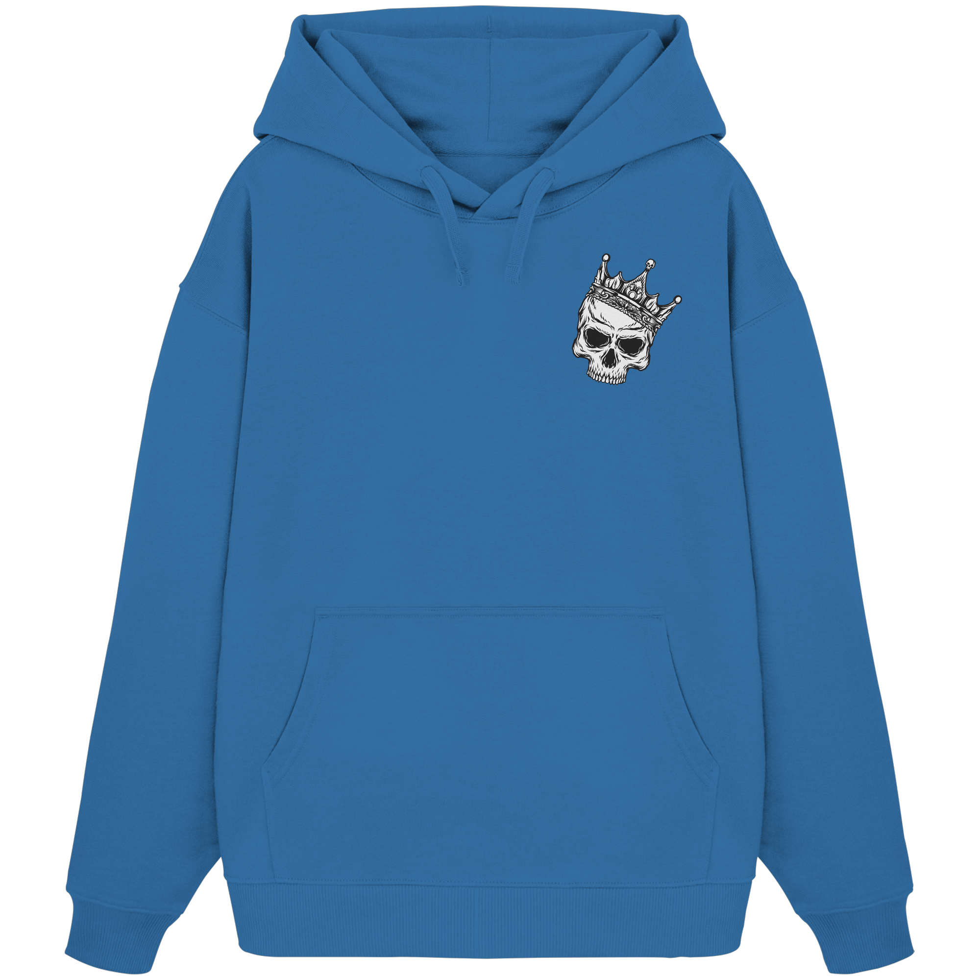 Eat the Rich "Skull Edition" Backprint - Organic Oversize Hoodie