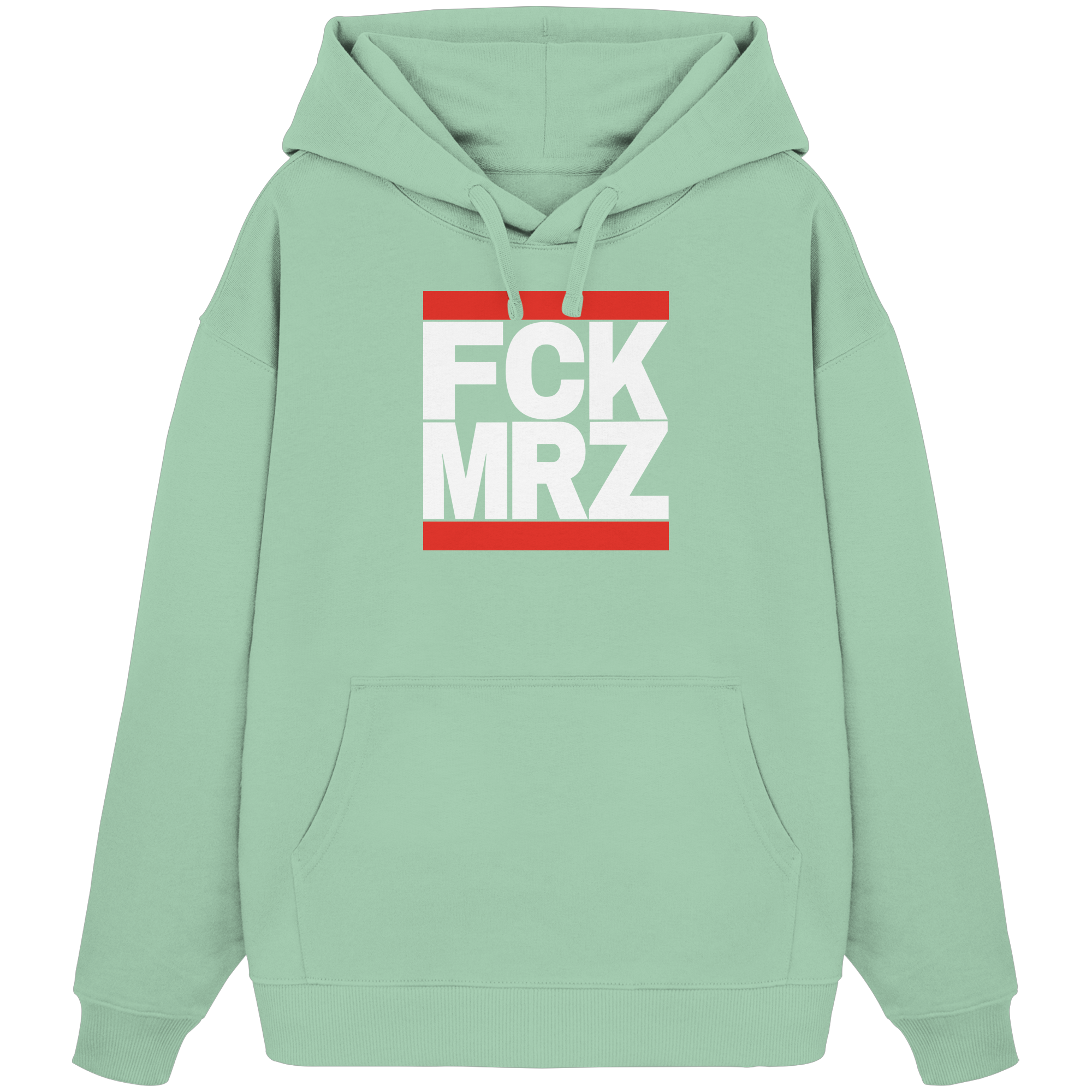 FCK MRZ (weiße Schrift) - Oversize Hoodie