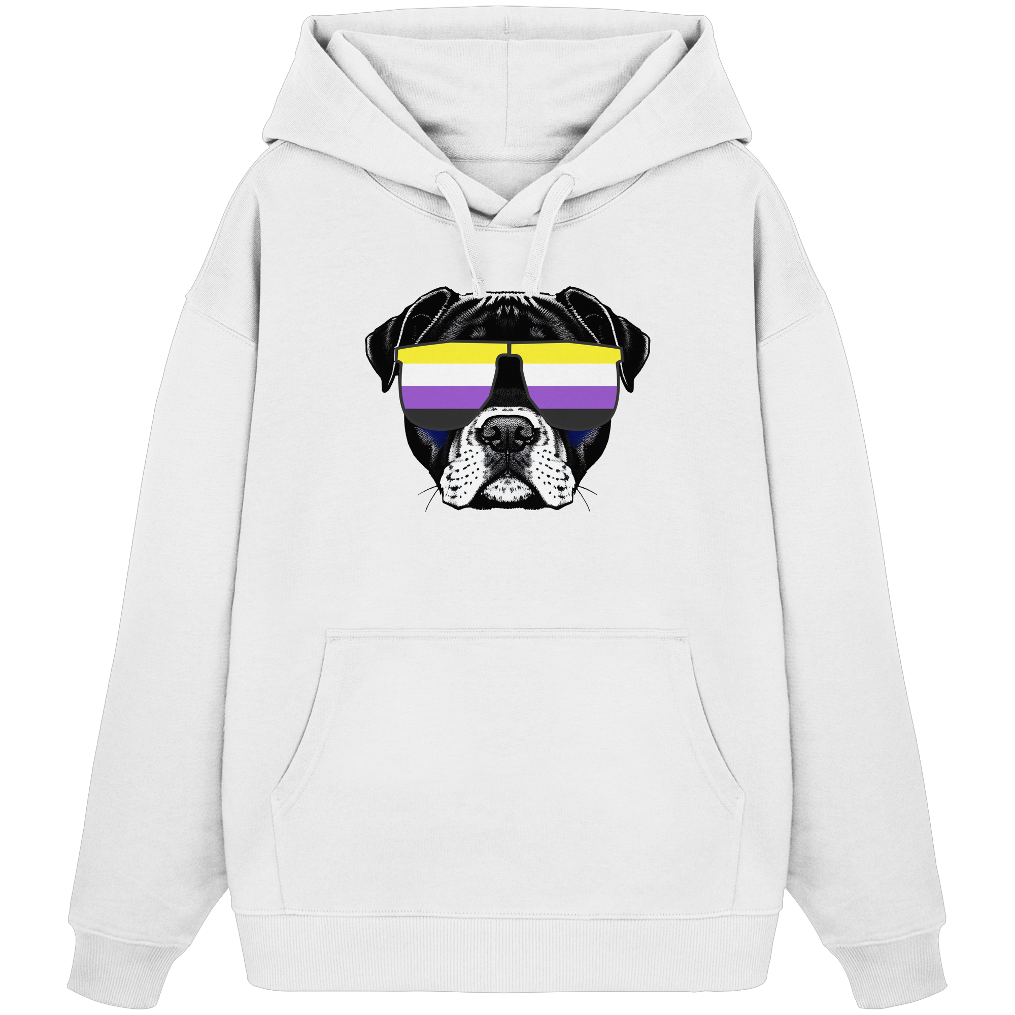 Nonbinary Doggo - Organic Oversize Hoodie