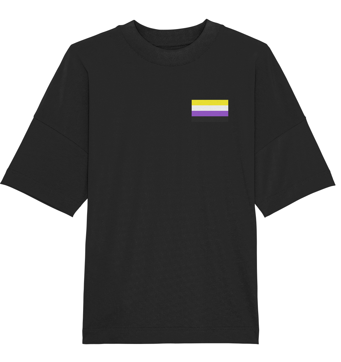 Nonbinary Pride Flag Oversize Shirt