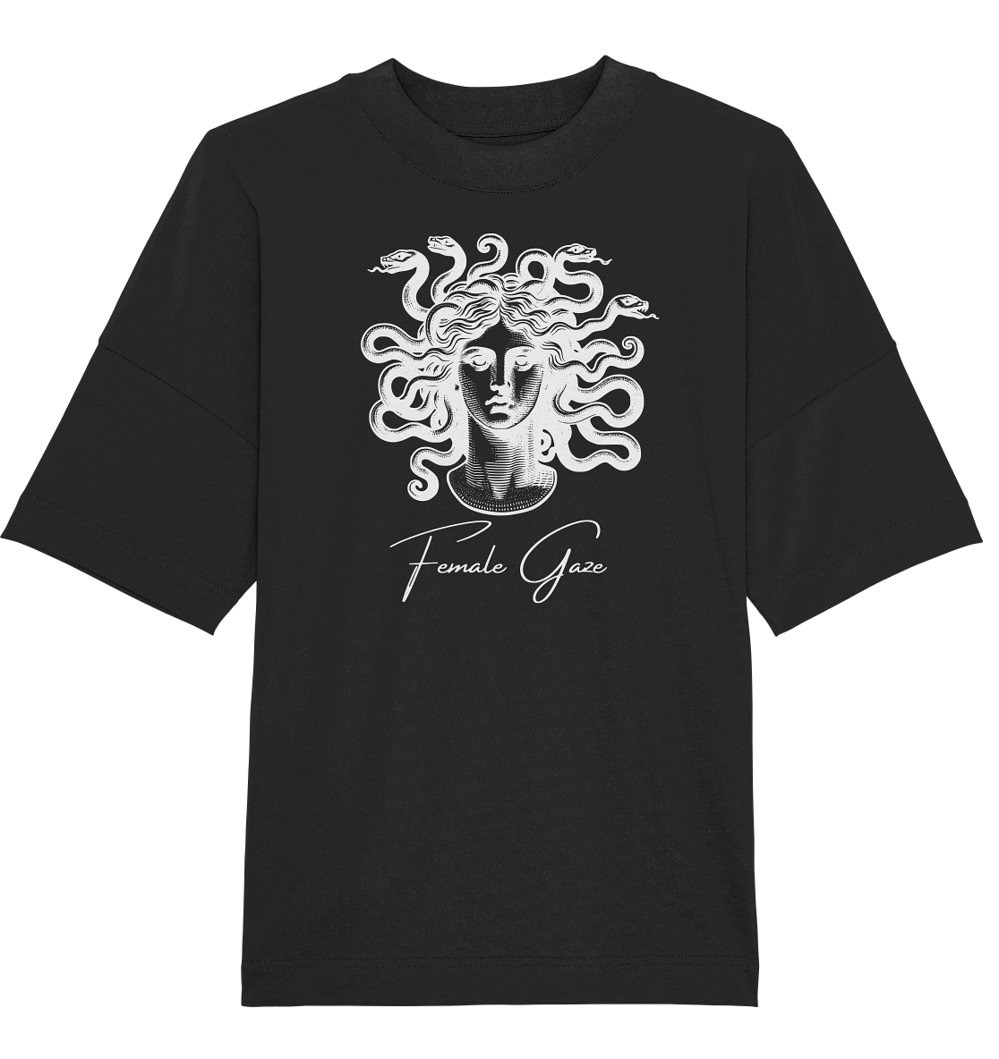 Female Gaze "Medusa Edition" - Organic Oversize Shirt