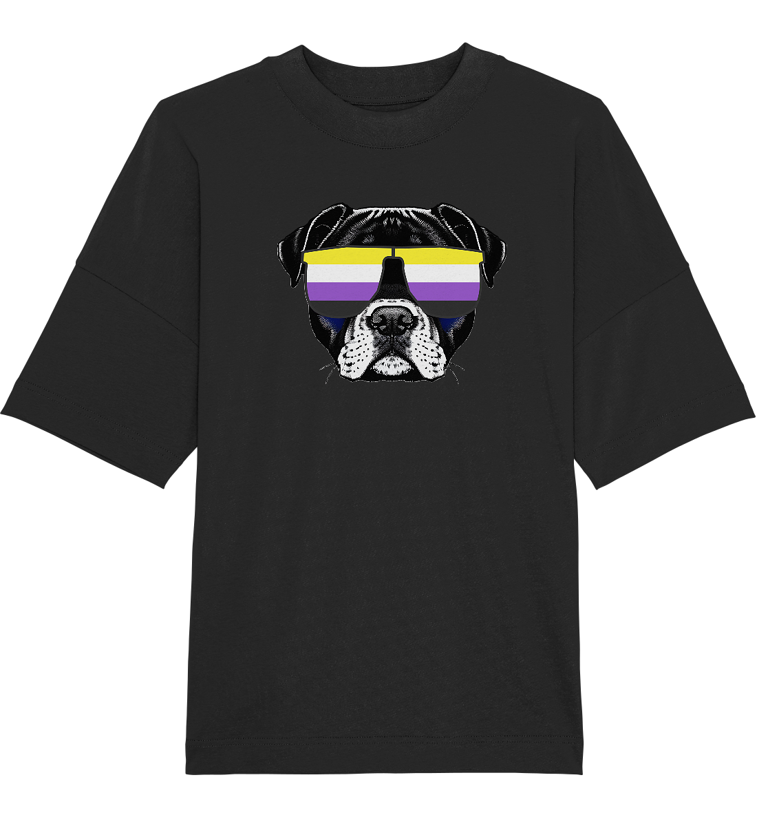 Nonbinary Doggo - Organic Oversize Shirt