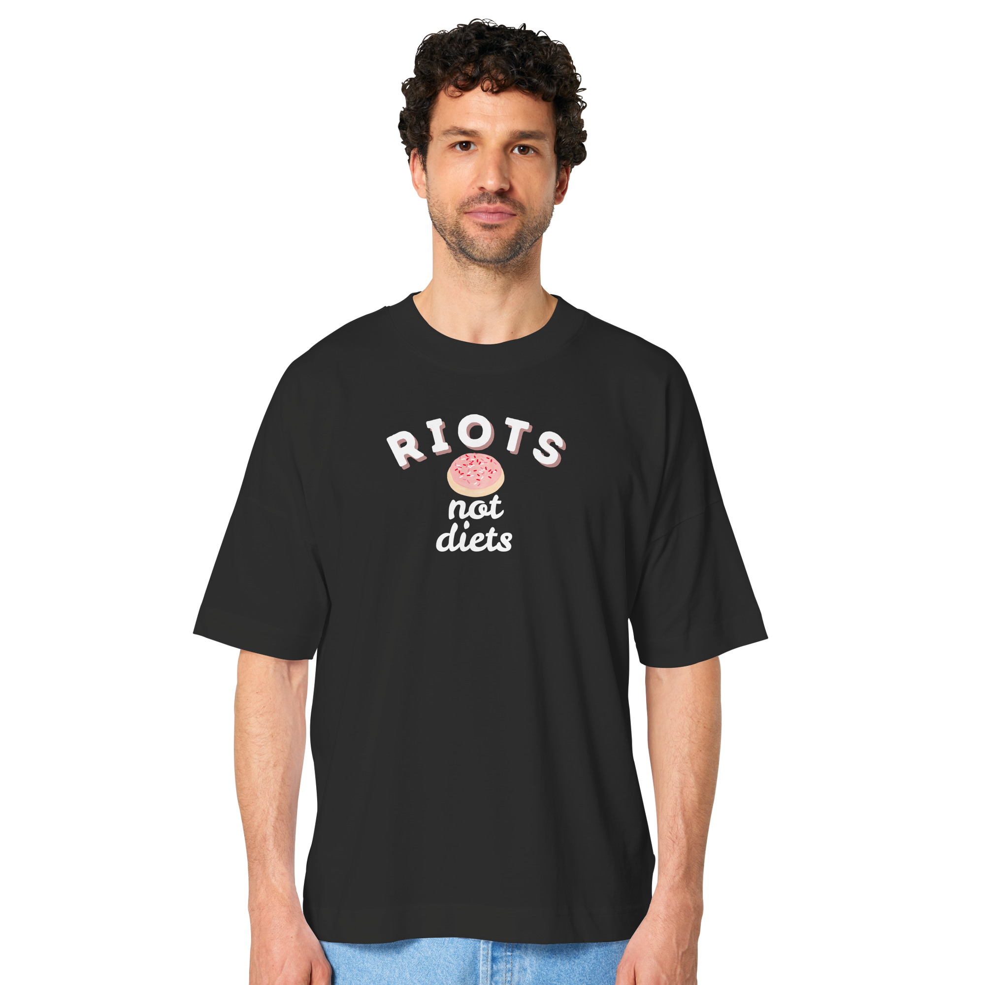 Riots not Diets - Organic Oversize Shirt