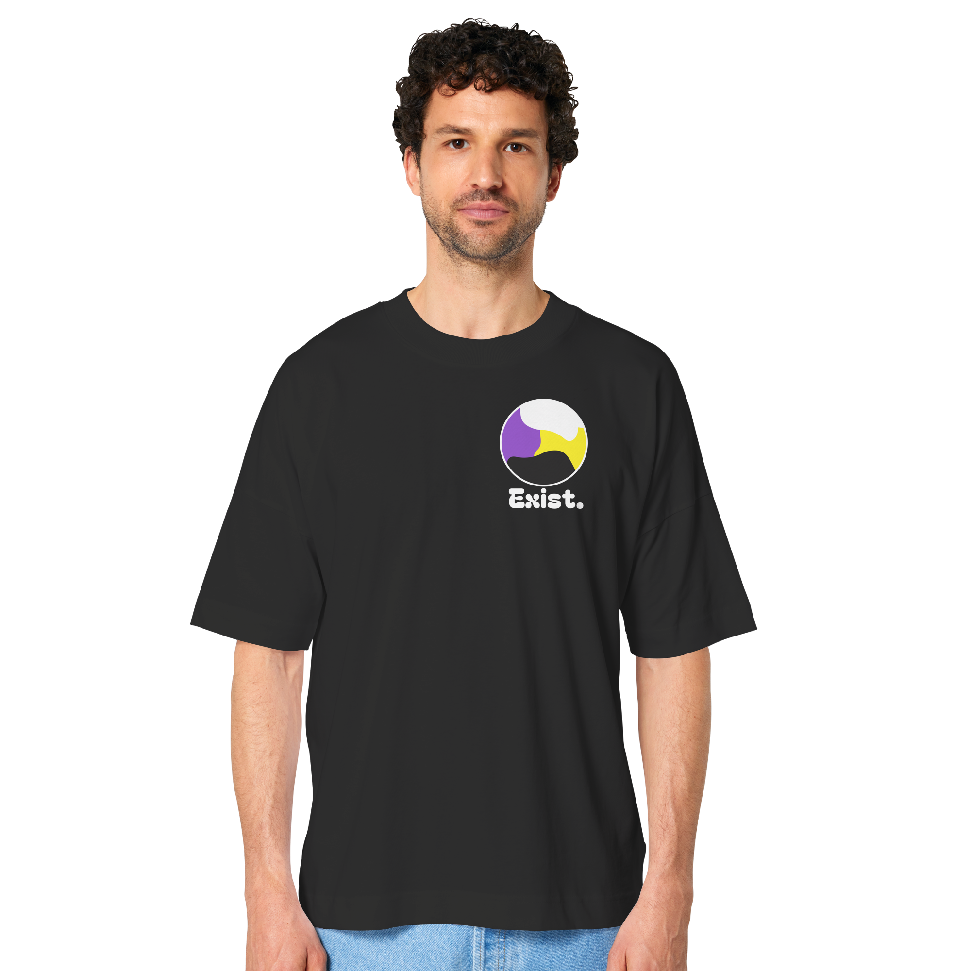 Exist "Nonbinary Edition" - Organic Oversize Shirt