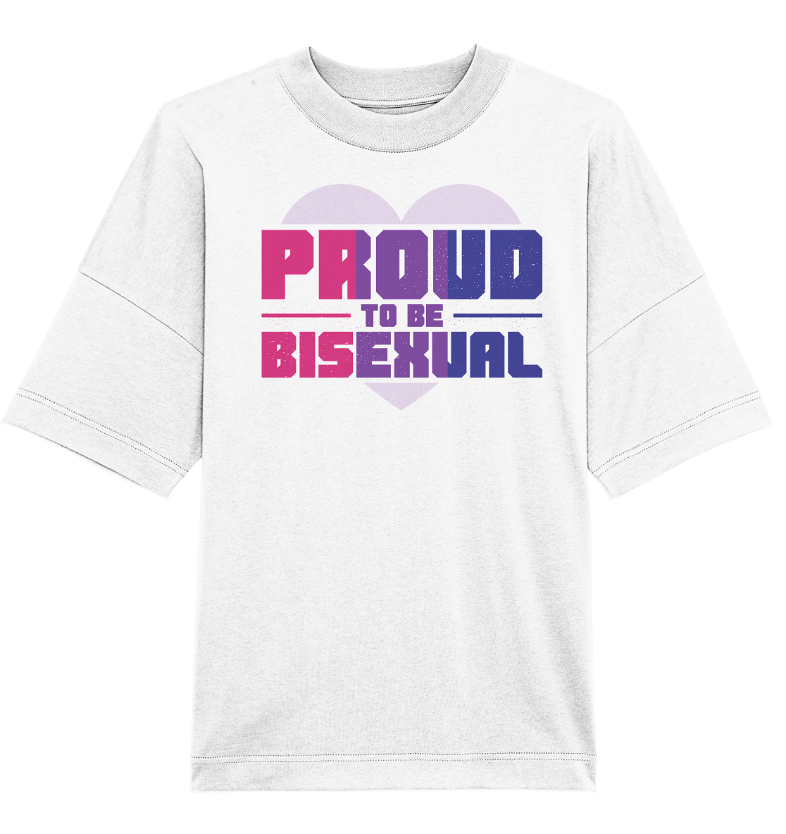 Proud to be Bisexual Oversize Shirt