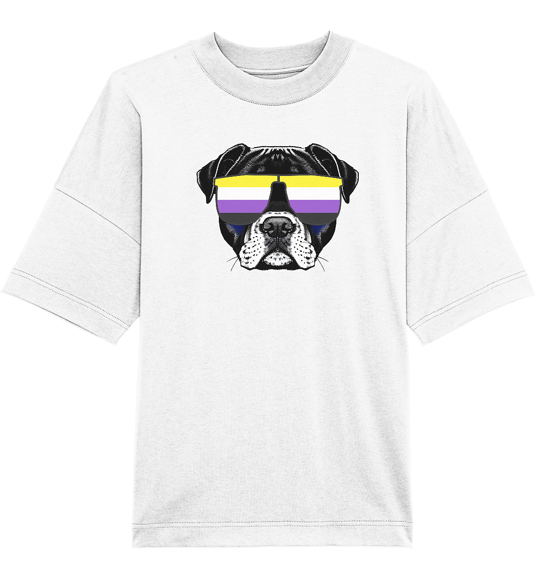 Nonbinary Doggo - Organic Oversize Shirt