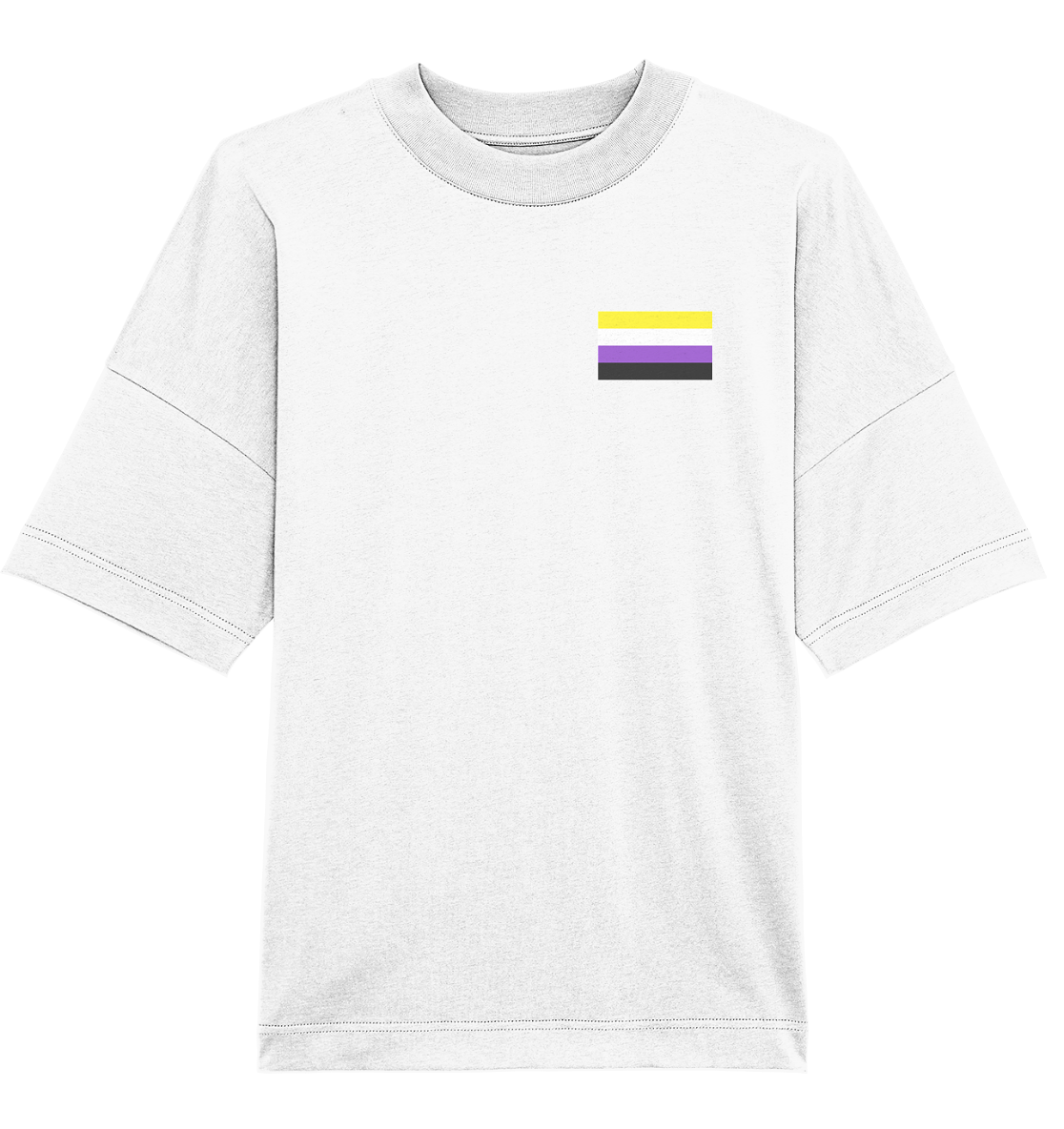 Nonbinary Pride Flag Oversize Shirt