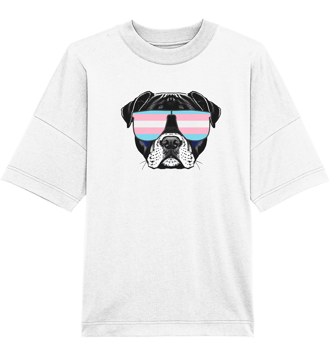 Trans Doggo - Organic Oversize Shirt